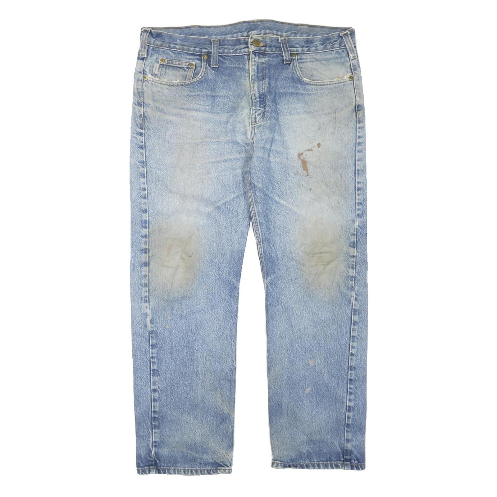 Buy CARHARTT Mens Regular Fit Blue Denim Jeans W38 L30 Casual Workwear Zip Closure Refurbished - $40.29 CARHARTT Mens Regular Fit Blue Denim Jeans W38 L30 Casual Workwear Zip Closure Refurbished - N/A refurbished available on Cerqular