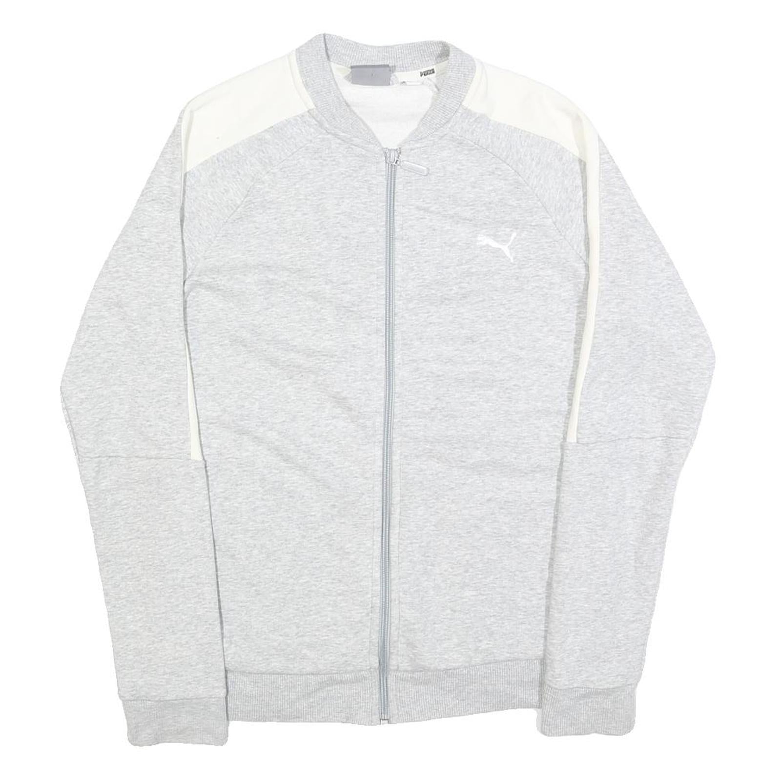 Buy PUMA Womens Grey & Cream Cotton Blend Zip Jacket UK 12 Casual Sportswear Refurbished - $41.59 PUMA Womens Grey & Cream Cotton Blend Zip Jacket UK 12 Casual Sportswear Refurbished - N/A refurbished available on Cerqular
