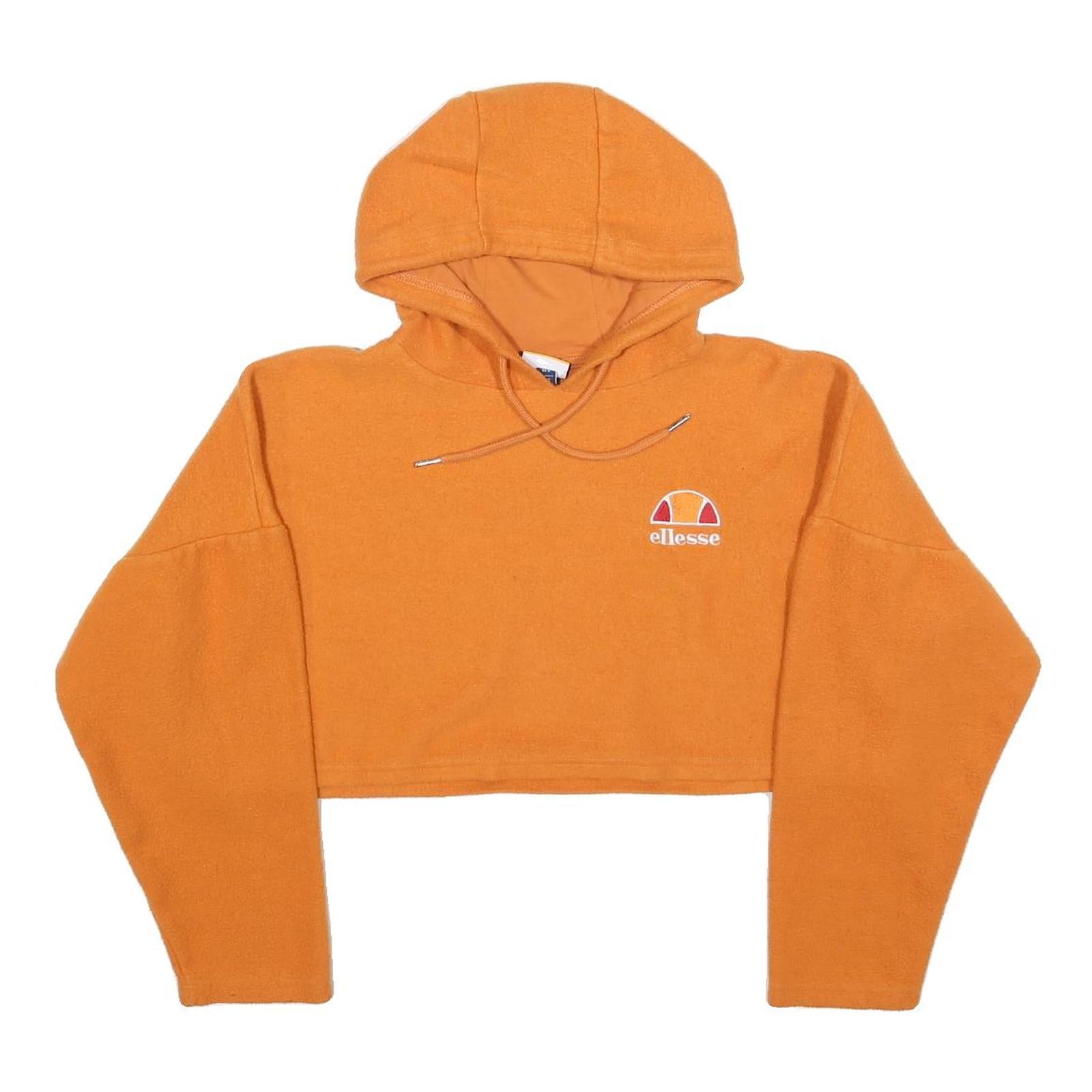 Buy ELLESSE Womens Orange Cropped Hoodie S Casual Drawstring Hood Sweatshirt Refurbished - $33.79 ELLESSE Womens Orange Cropped Hoodie S Casual Drawstring Hood Sweatshirt Refurbished - N/A refurbished available on Cerqular