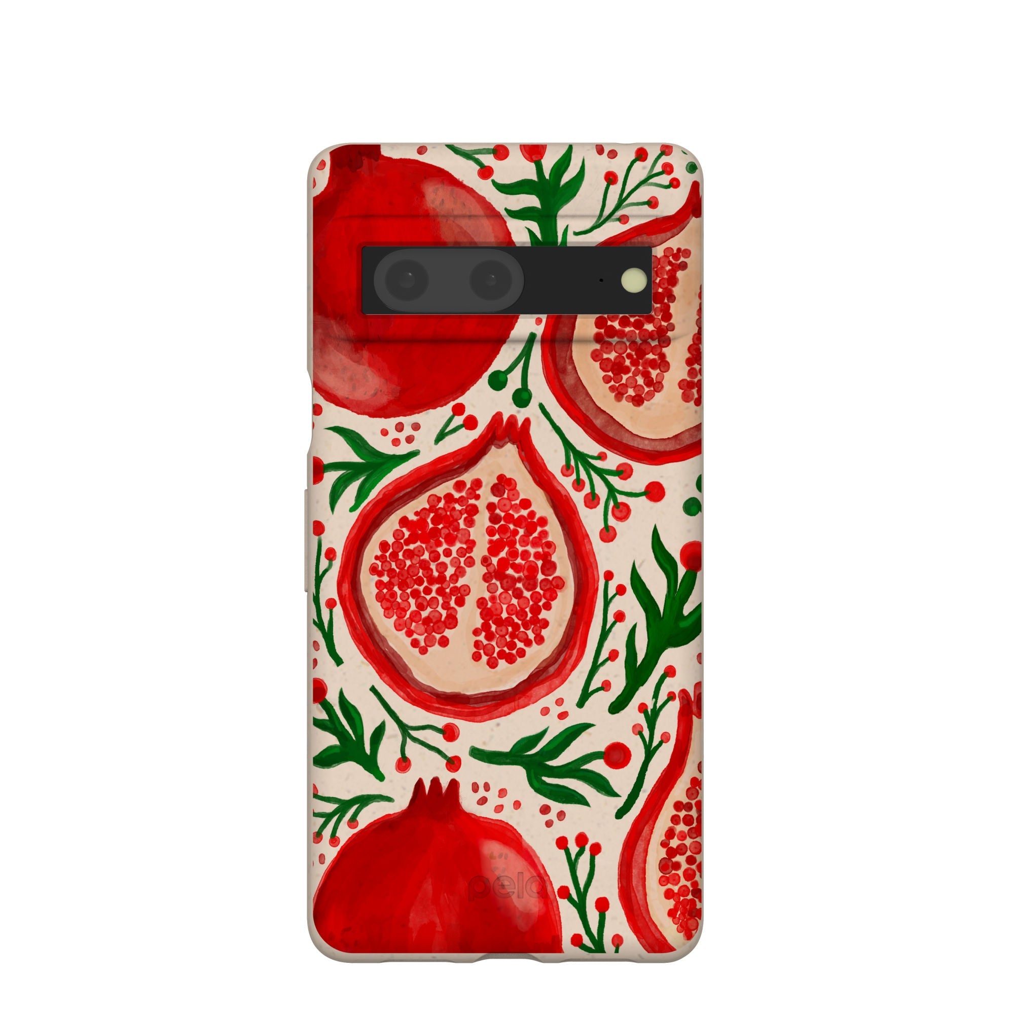 Seashell Pomegranate Cheer Google Pixel 7 Case Refurbished - Pela Case refurbished available on Cerqular