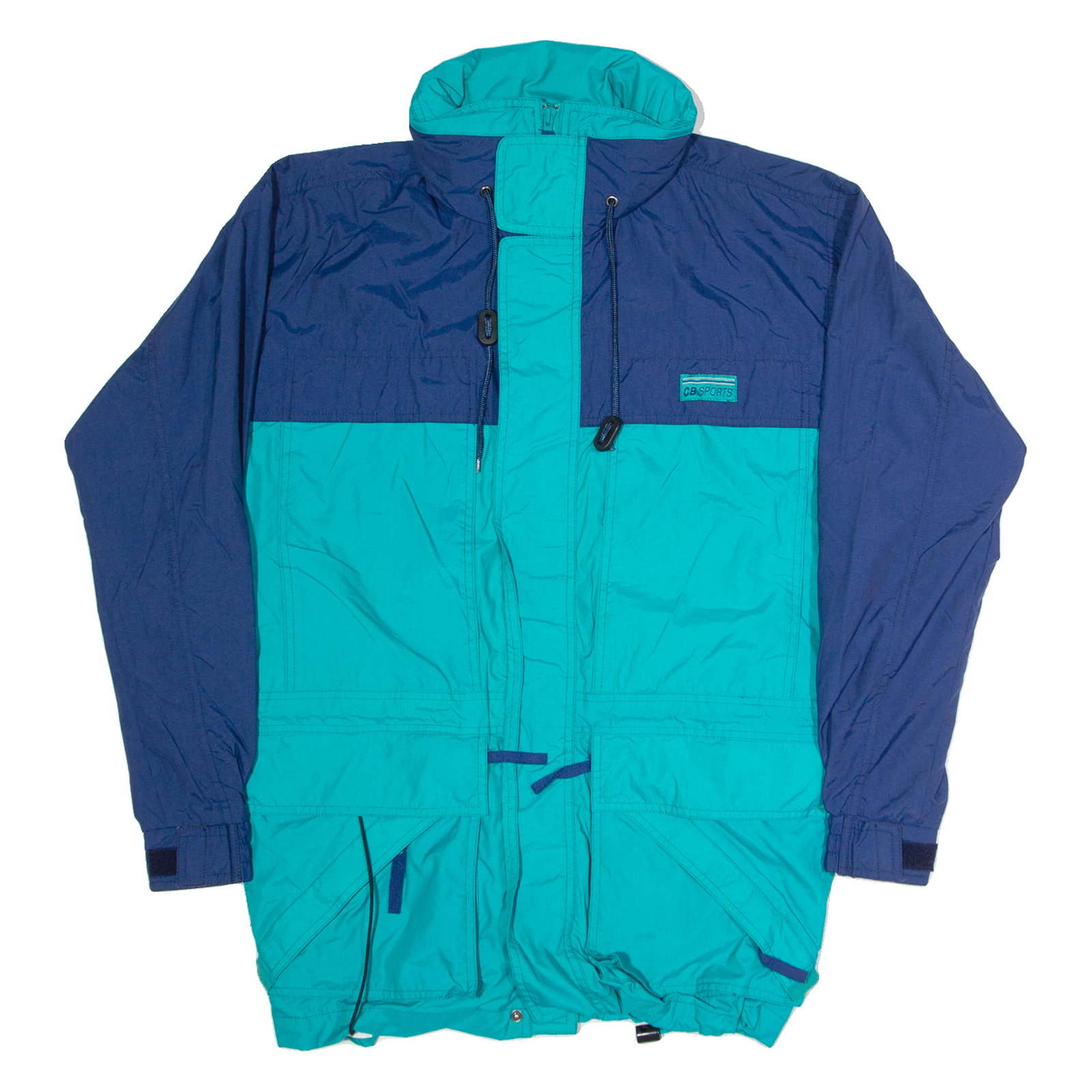 CB SPORTS Hidden Hood Mens Rain Coat Green Hooded M Refurbished - N/A refurbished available on Cerqular