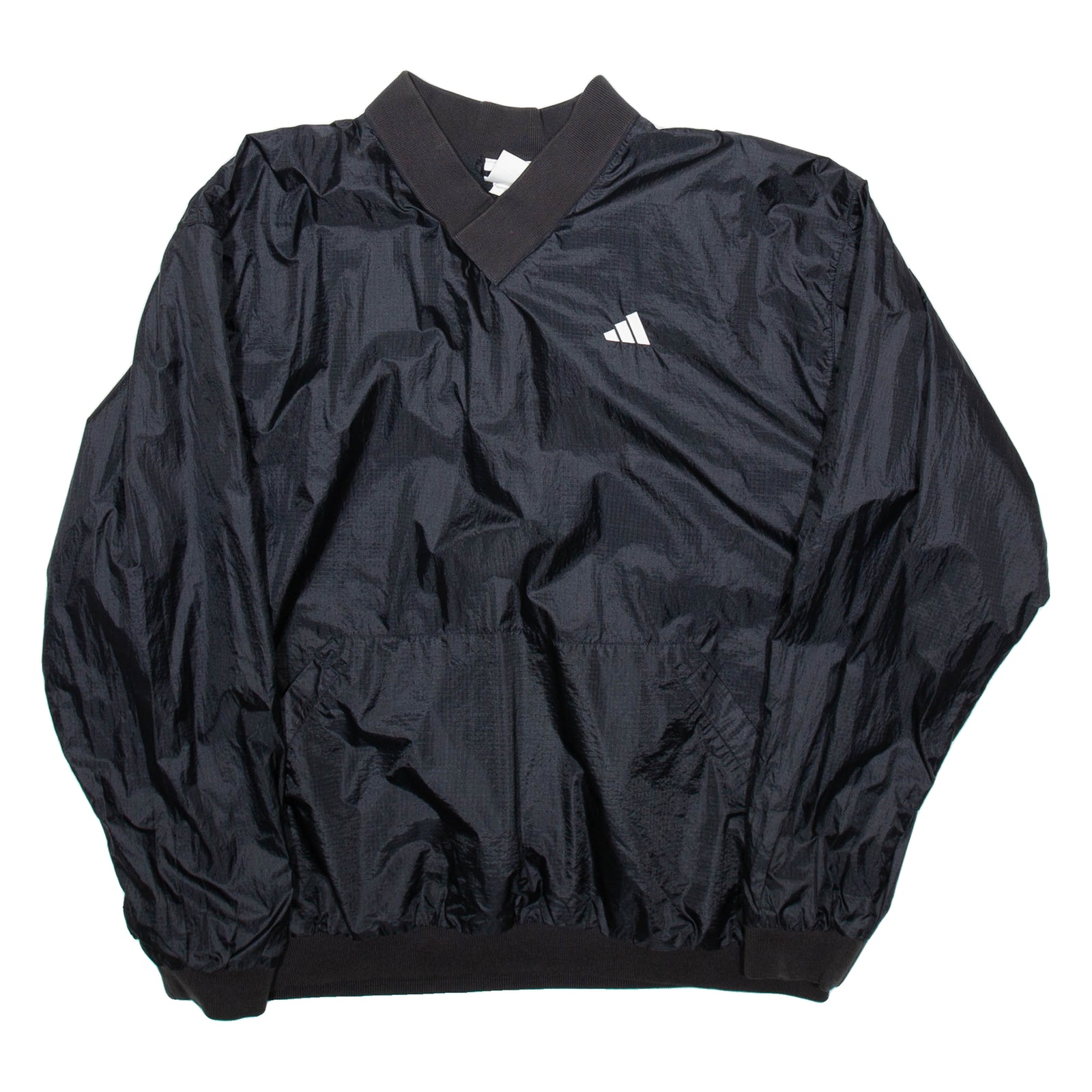 ADIDAS Mens Pullover Jacket Black Nylon L Refurbished - N/A refurbished available on Cerqular