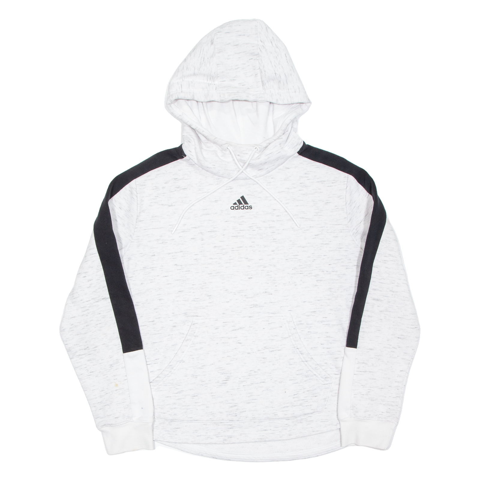 ADIDAS Cropped Womens Grey Hoodie L Refurbished - N/A refurbished available on Cerqular