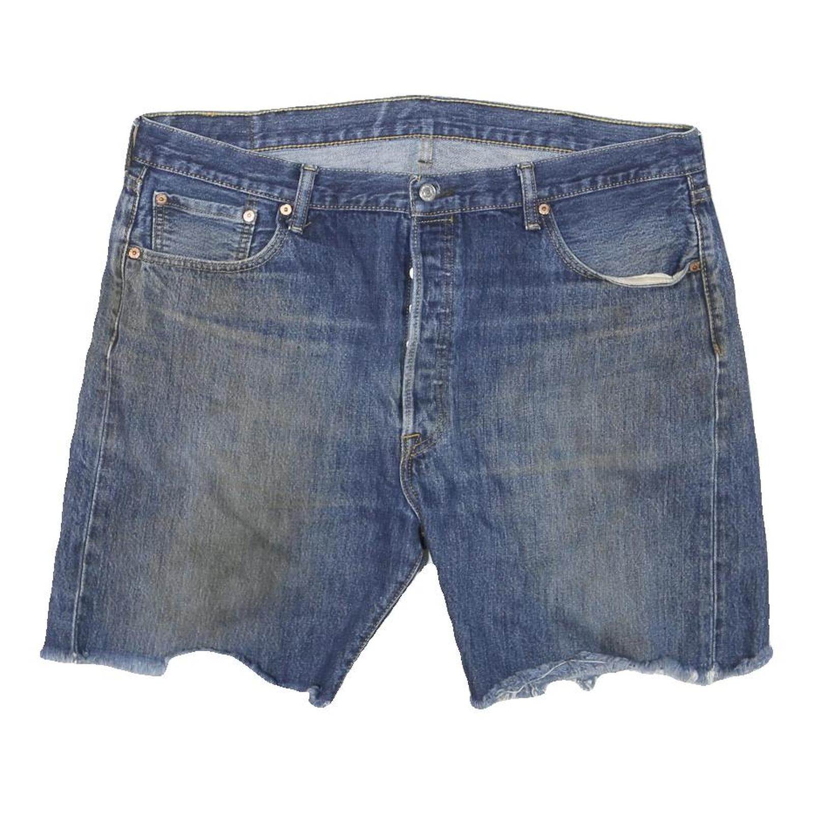 LEVI'S Womens Denim Blue Cut-Off Shorts 3XL W38 Casual Summer Style Refurbished - N/A refurbished available on Cerqular