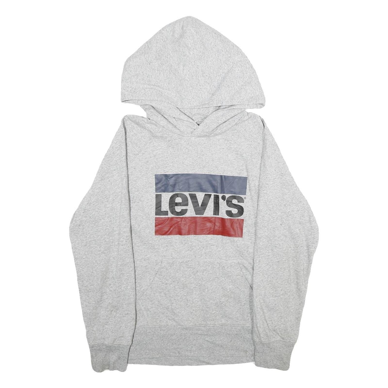 Buy LEVI'S Mens Grey Hoodie XS Cotton Blend Casual Pullover Sweatshirt Refurbished - $35.09 LEVI'S Mens Grey Hoodie XS Cotton Blend Casual Pullover Sweatshirt Refurbished - N/A refurbished available on Cerqular