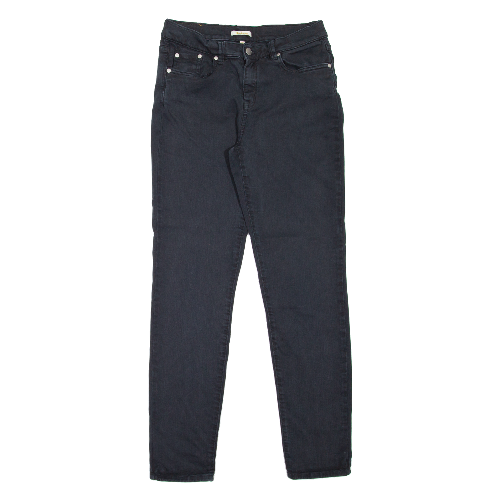 BARBOUR Womens Jeans Black Slim Skinny W28 L29 Refurbished - N/A refurbished available on Cerqular