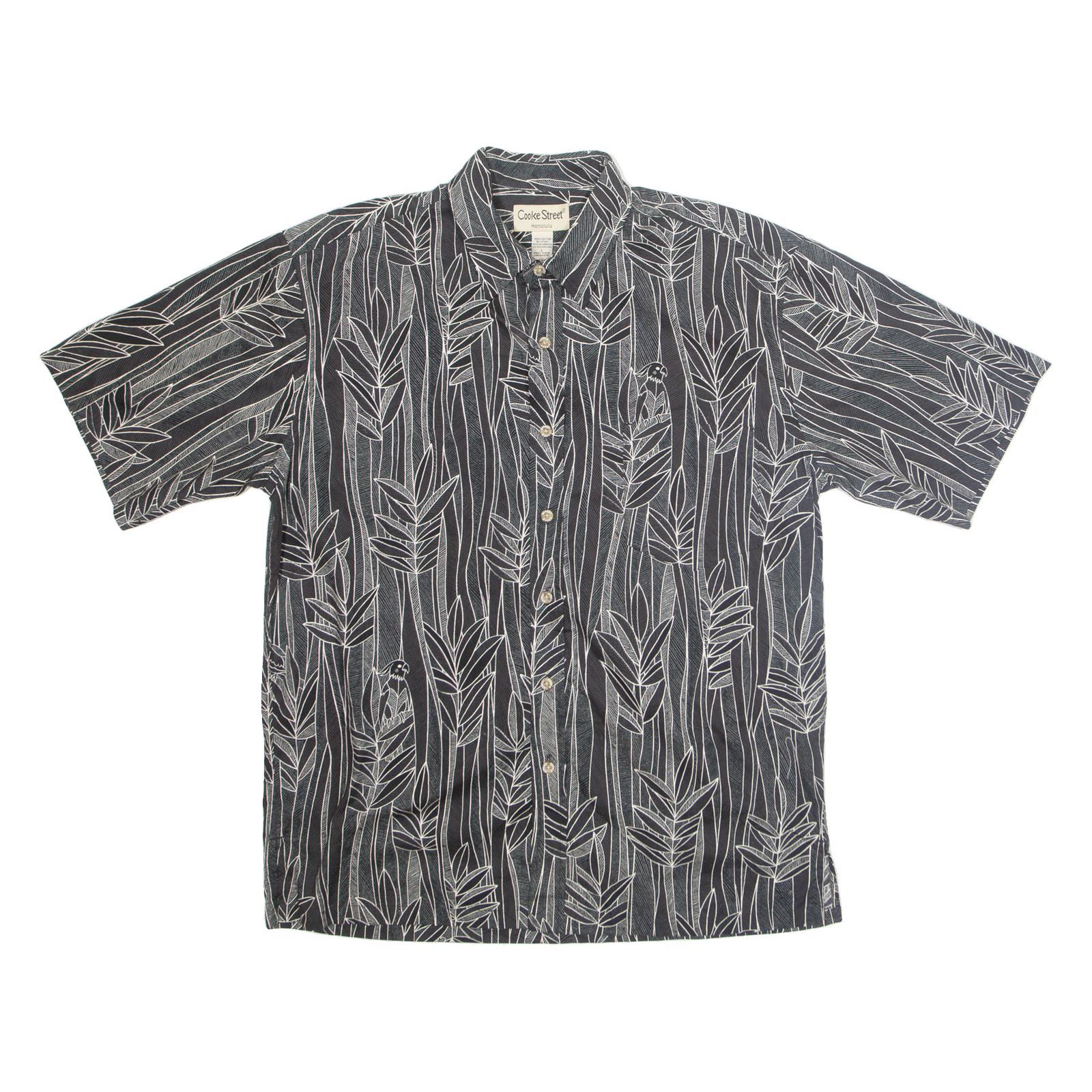 Buy COOKE STREET Mens Hawaiian Shirt Black Crazy Pattern L Refurbished - $15.59 COOKE STREET Mens Hawaiian Shirt Black Crazy Pattern L Refurbished - N/A refurbished available on Cerqular