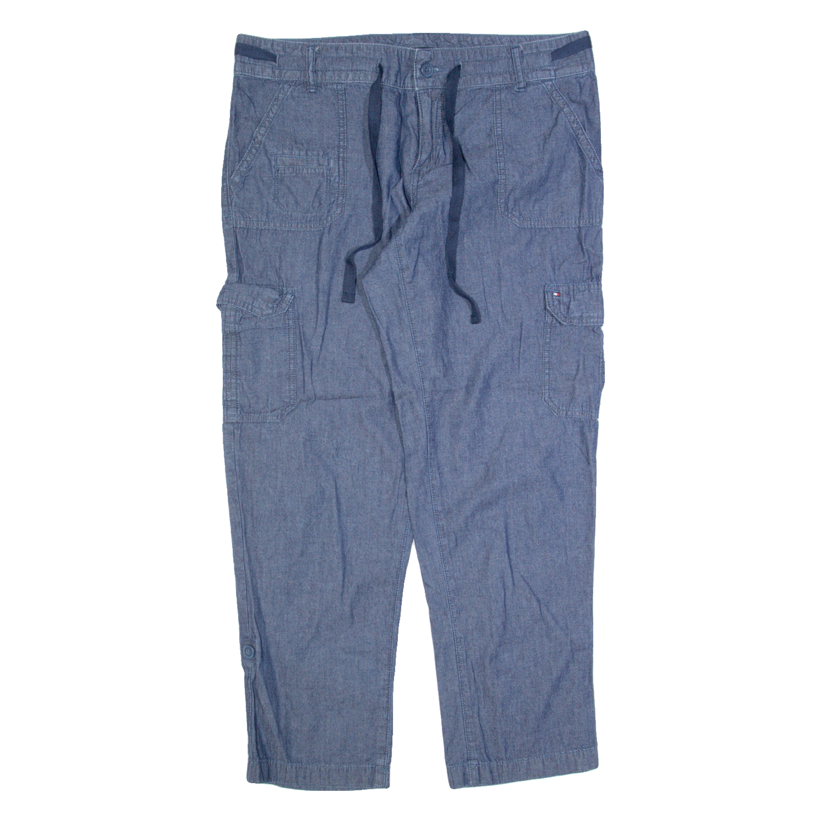 Buy TOMMY HILFIGER Cargo Womens Trousers Blue Regular Tapered W24 L30 Refurbished - $36.39 TOMMY HILFIGER Cargo Womens Trousers Blue Regular Tapered W24 L30 Refurbished - N/A refurbished available on Cerqular