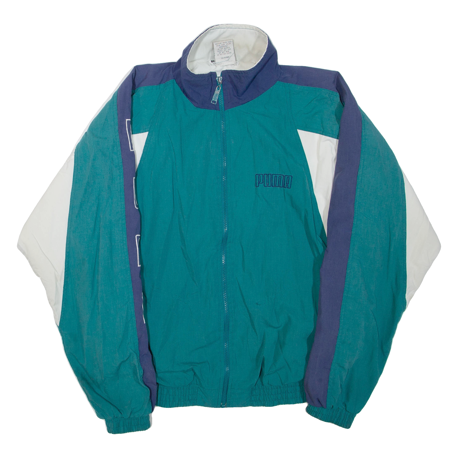 PUMA Mens Track Jacket Green M Refurbished - N/A refurbished available on Cerqular
