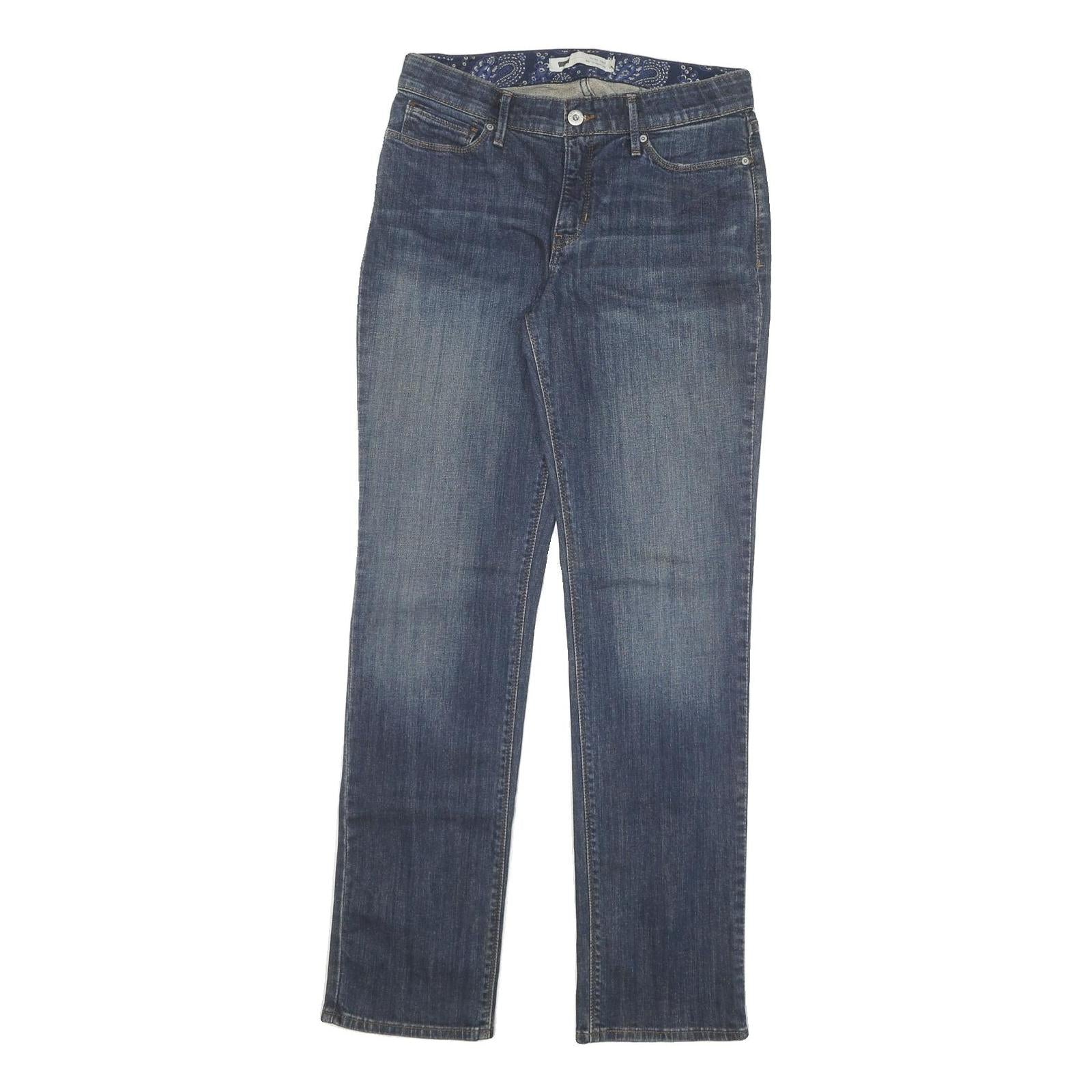 LEVI'S 525 Womens Jeans Blue Regular Straight Denim Medium W28 L31 Comfortable Refurbished - N/A refurbished available on Cerqular