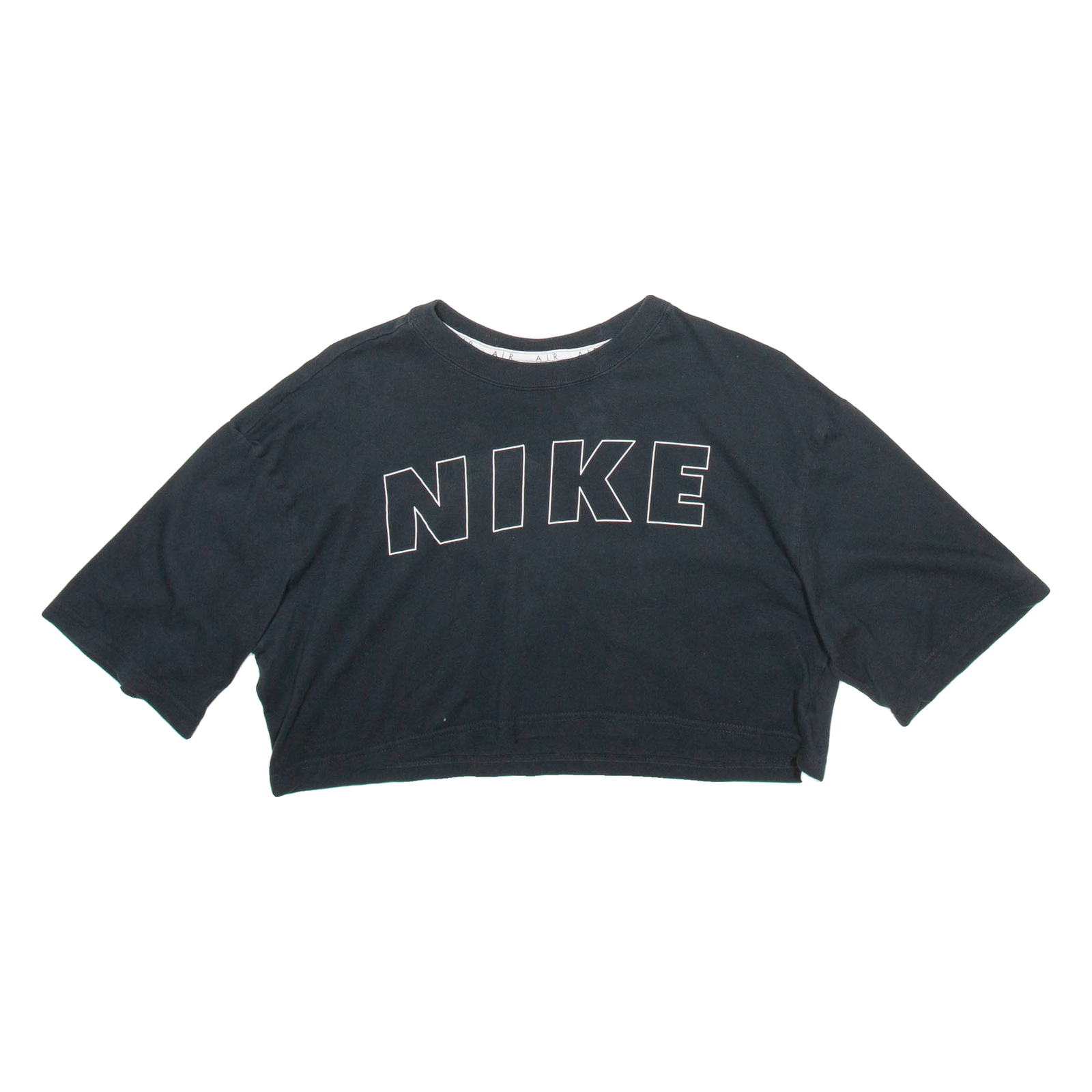 Buy NIKE Cropped Womens T-Shirt Black M Refurbished - $15.59 NIKE Cropped Womens T-Shirt Black M Refurbished - N/A refurbished available on Cerqular