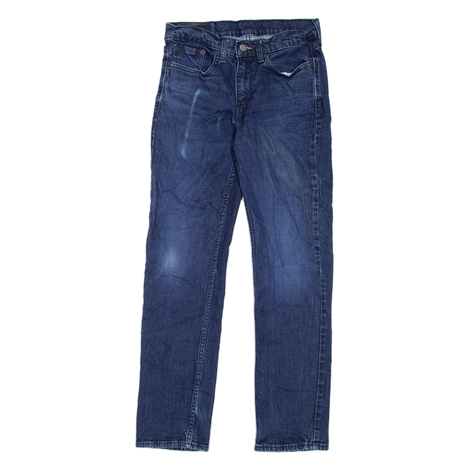 LEVI'S 514 Jeans Mens Blue Slim Straight Stone Wash W29 L30 Refurbished - N/A refurbished available on Cerqular