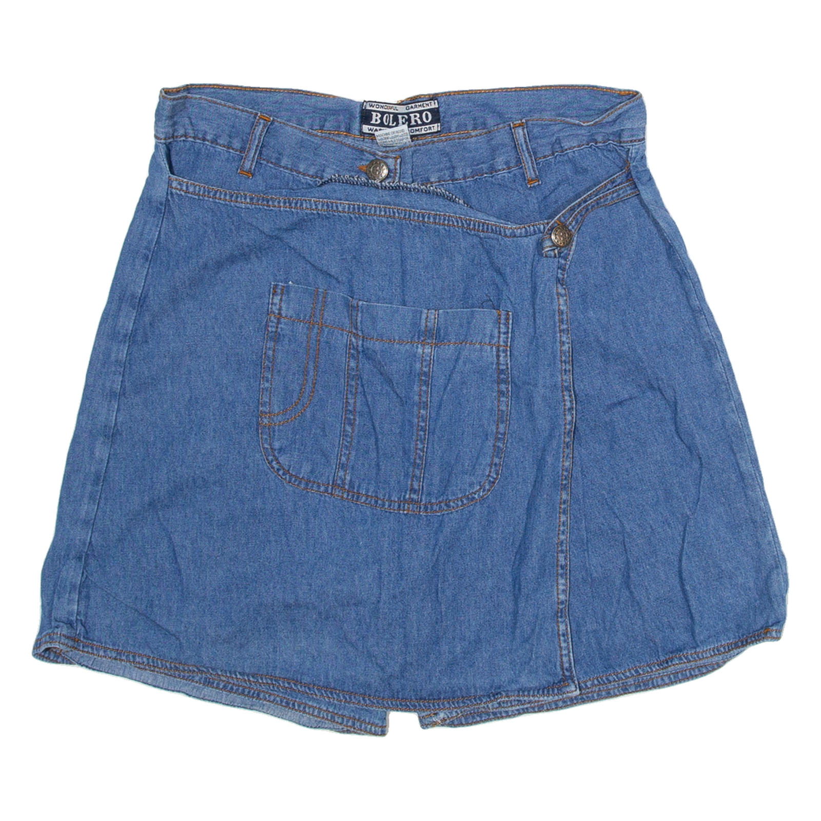 BOLERO Womens Casual Shorts Blue M W30 Refurbished - N/A refurbished available on Cerqular