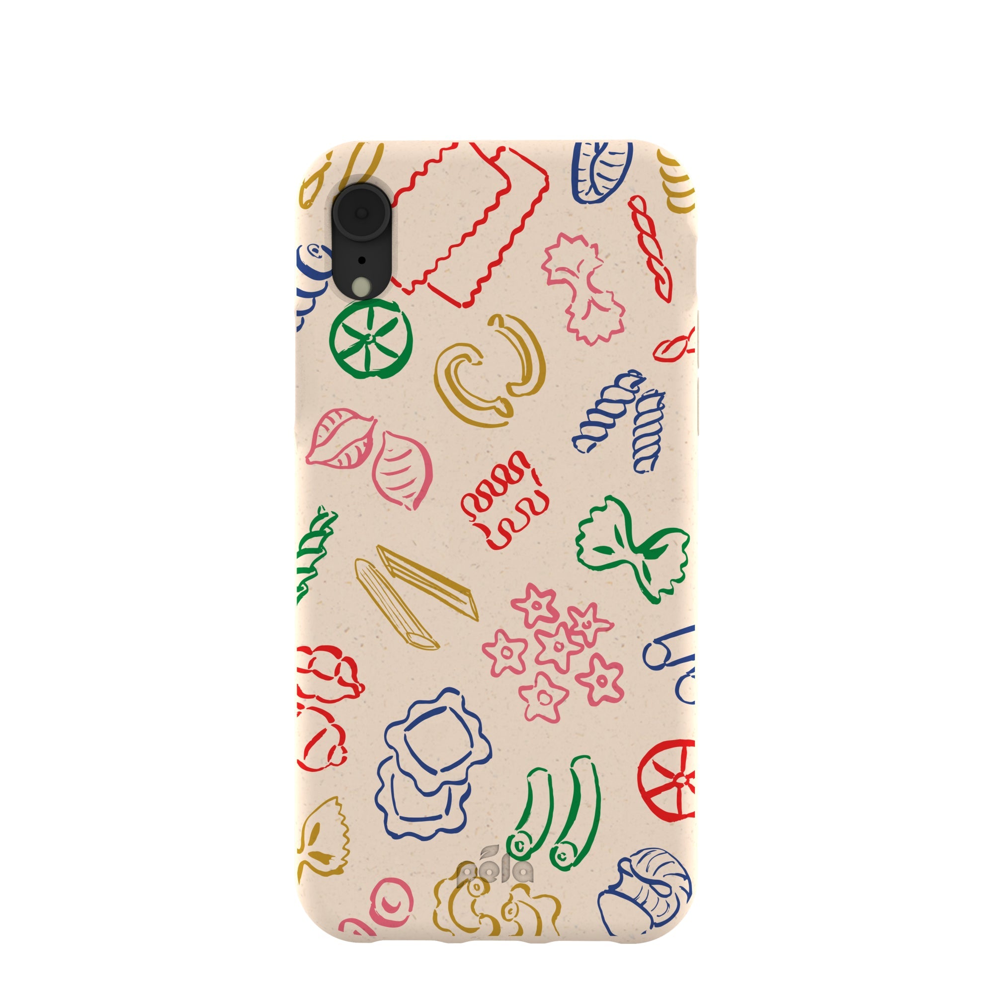 Seashell Carbs iPhone XR Case Refurbished - Pela Case refurbished available on Cerqular