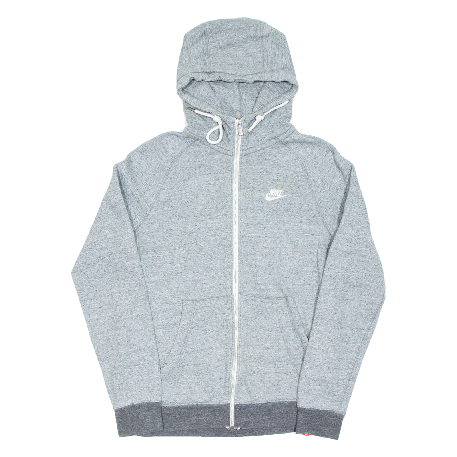 NIKE Mens Grey Hoodie Full Zip S Refurbished - N/A refurbished available on Cerqular