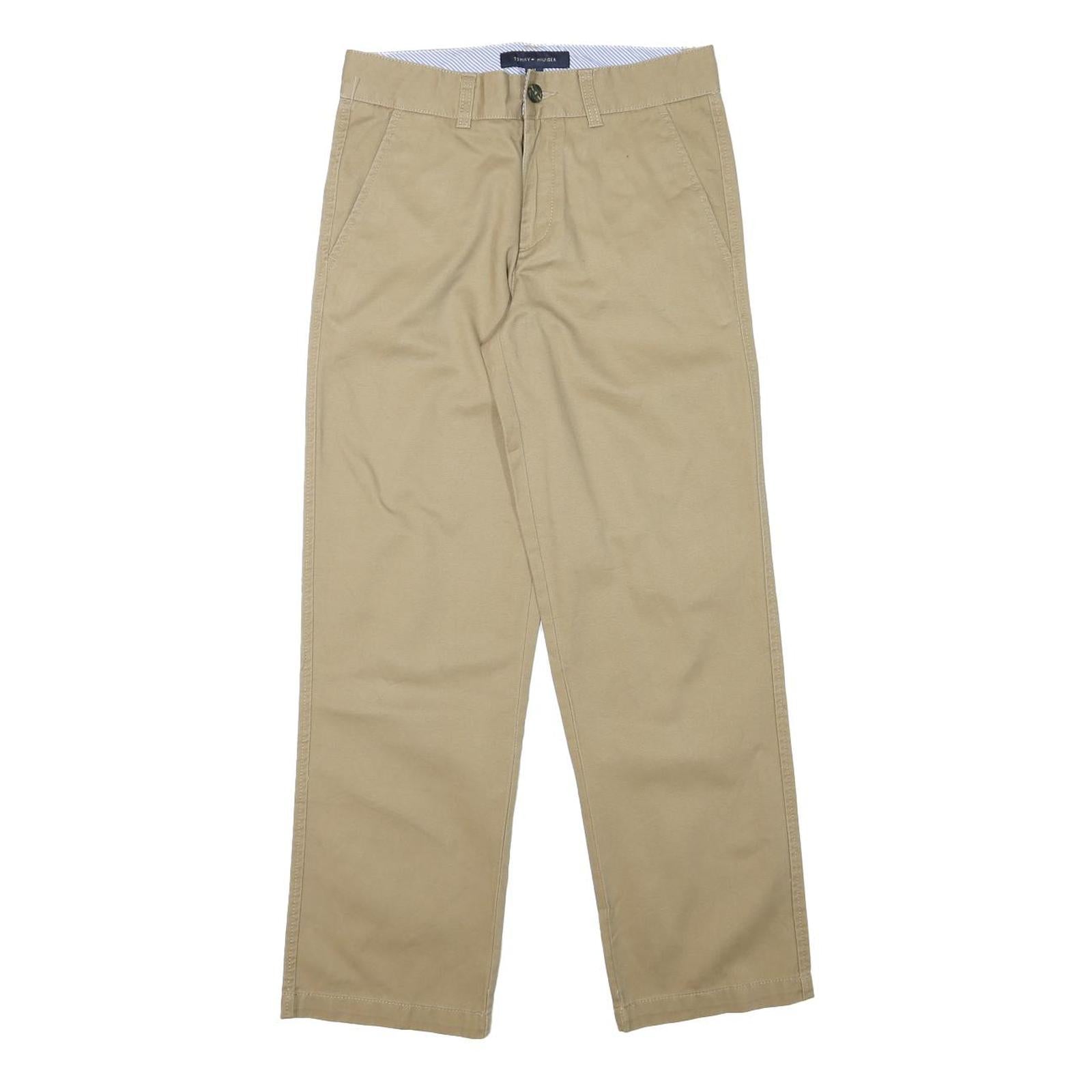Buy TOMMY HILFIGER Mens Cotton Blend Beige Regular Fit Straight Leg Trousers W28 L27 Refurbished - $41.59 TOMMY HILFIGER Mens Cotton Blend Beige Regular Fit Straight Leg Trousers W28 L27 Refurbished - N/A refurbished available on Cerqular