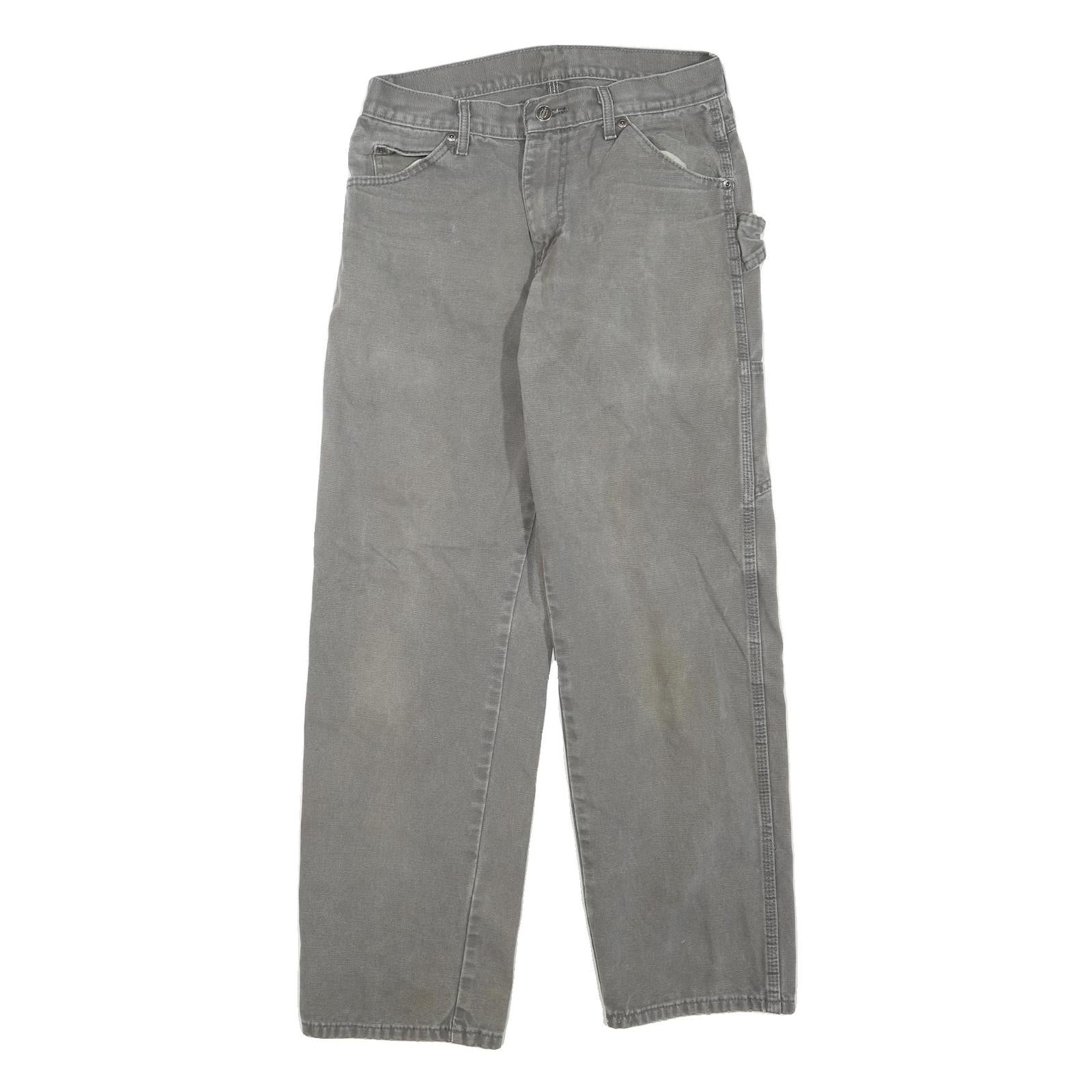 Buy DICKIES Mens Jeans Grey Regular Straight Denim Medium W30 L28 Workwear Zip Refurbished - $37.69 DICKIES Mens Jeans Grey Regular Straight Denim Medium W30 L28 Workwear Zip Refurbished - N/A refurbished available on Cerqular