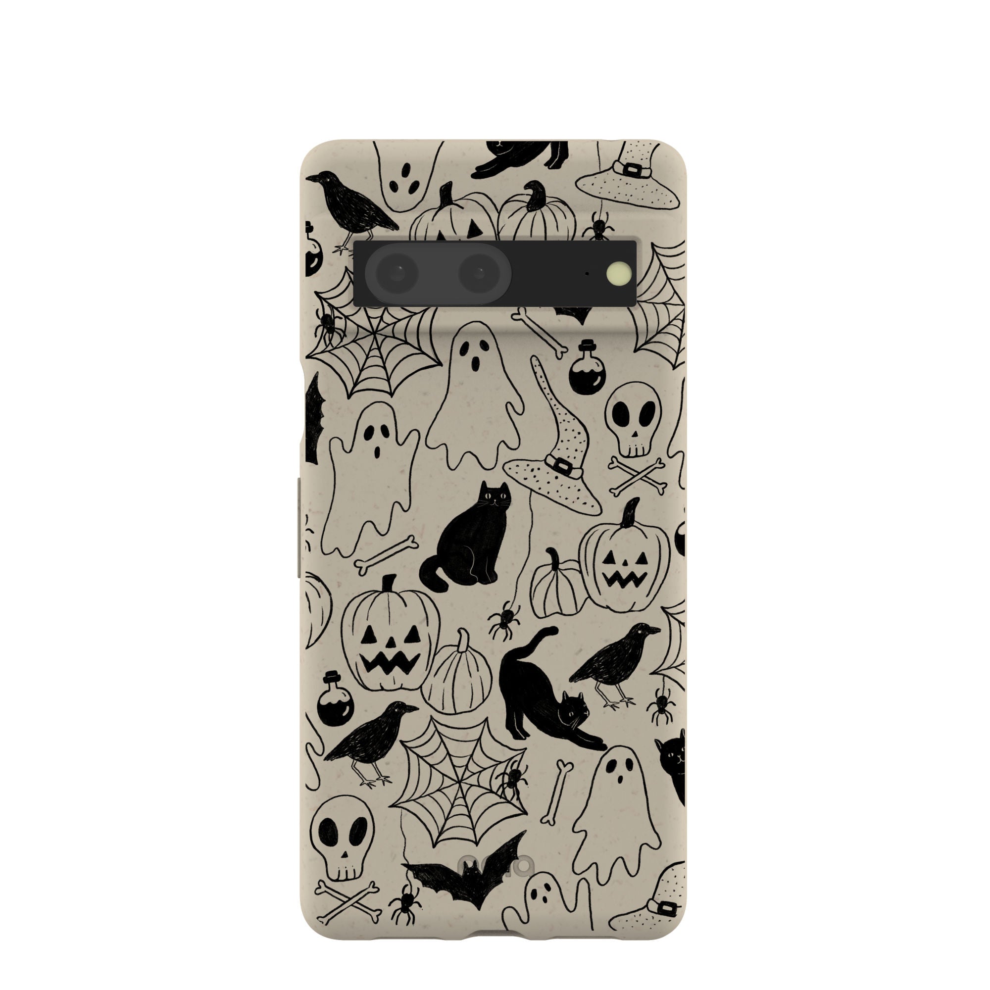 London Fog Sketchy Spirits Google Pixel 7 Case Refurbished - Pela Case refurbished available on Cerqular