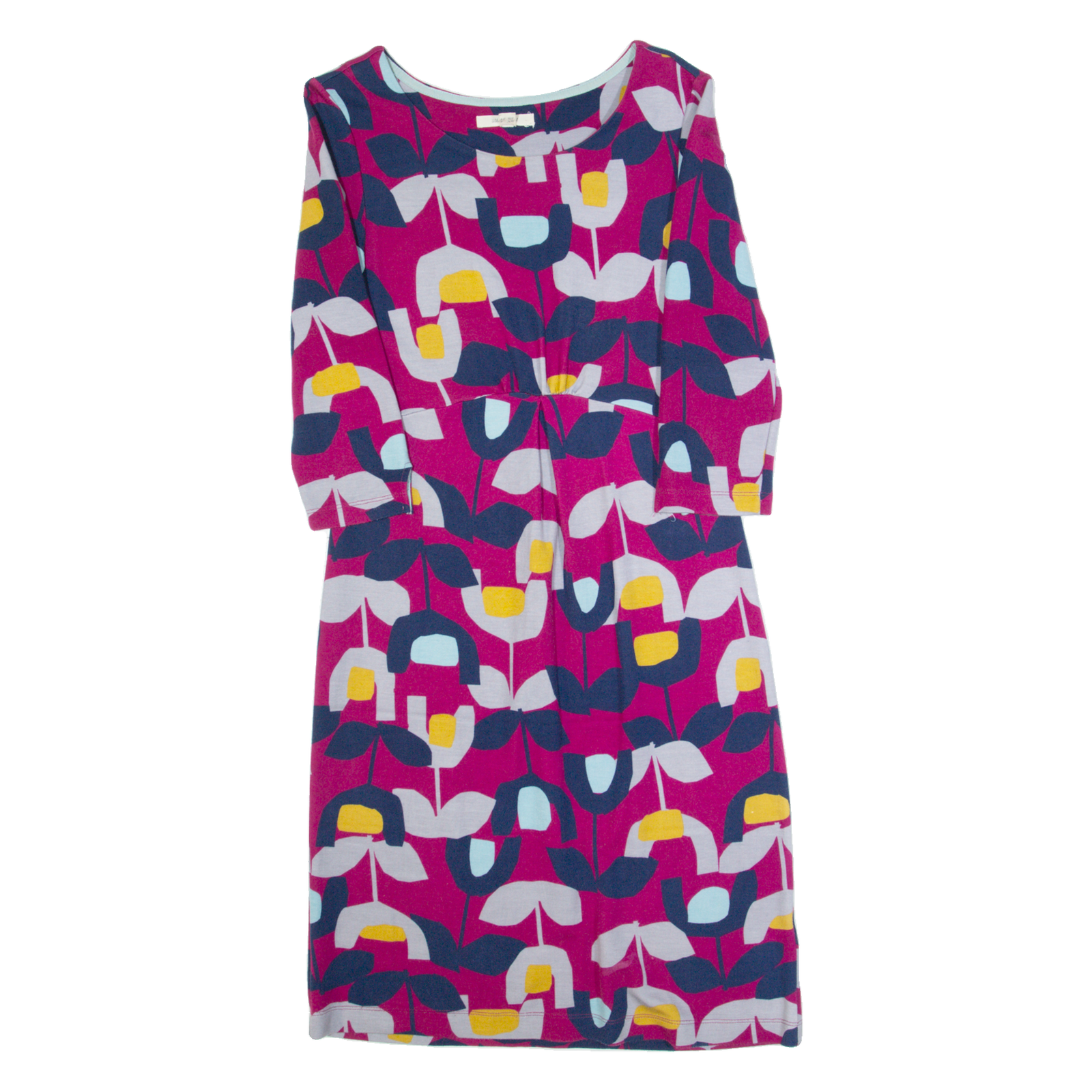 WHITE STUFF Womens Fit & Flare Dress Pink Floral Knee Length UK 6 Refurbished - N/A refurbished available on Cerqular