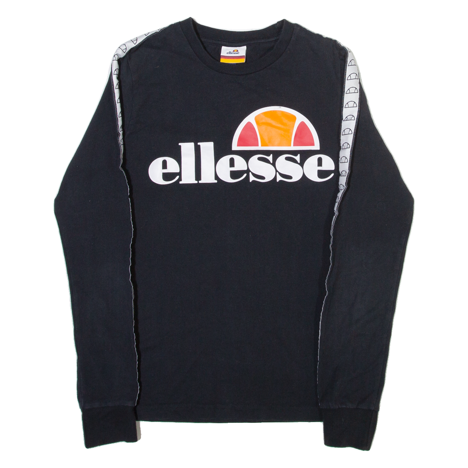ELLESSE Womens T-Shirt Blue Long Sleeve Crew Neck UK 6 Refurbished - N/A refurbished available on Cerqular