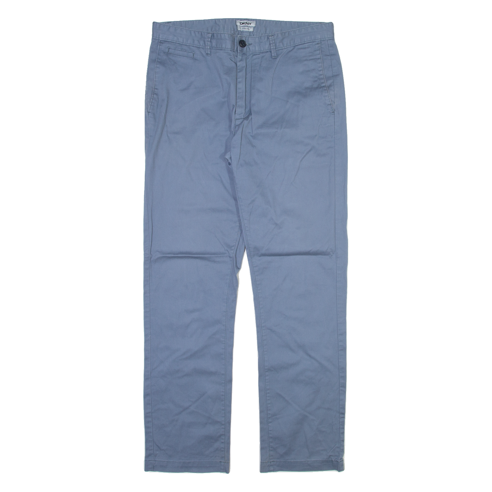 Buy DKNY Mens Trousers Blue Slim Straight W33 L32 Refurbished - $28.59 DKNY Mens Trousers Blue Slim Straight W33 L32 Refurbished - N/A refurbished available on Cerqular