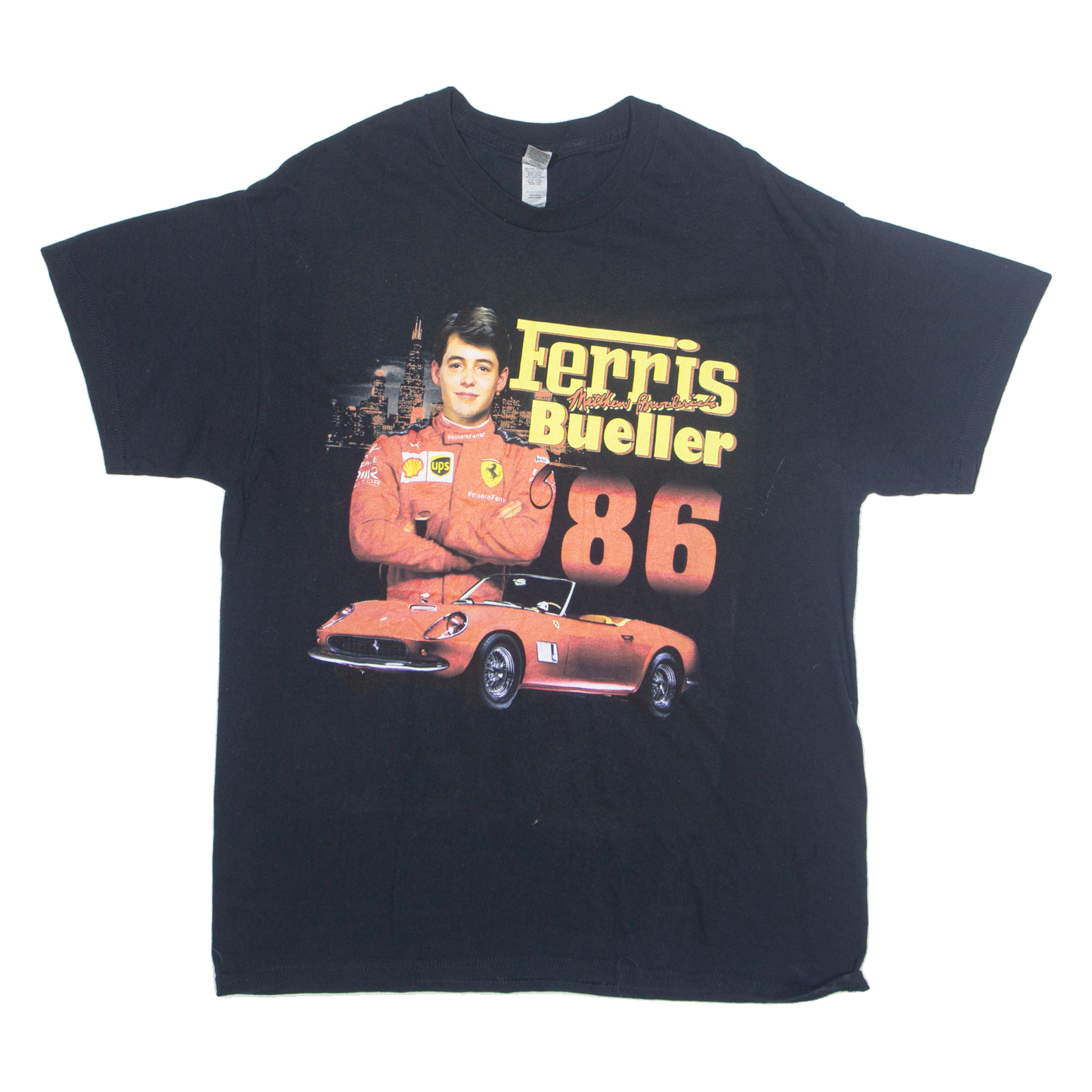 Buy GILDAN Ferris Bueller Mens T-Shirt Black L Refurbished - $25.99 GILDAN Ferris Bueller Mens T-Shirt Black L Refurbished - N/A refurbished available on Cerqular