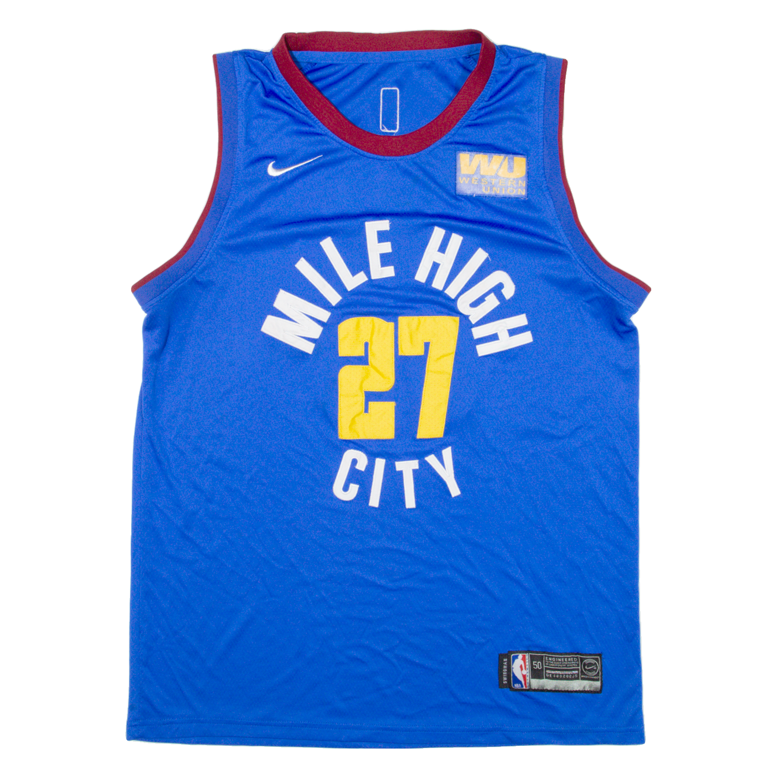 NIKE NBA Mens Jersey Blue Sleeveless USA L Refurbished - N/A refurbished available on Cerqular