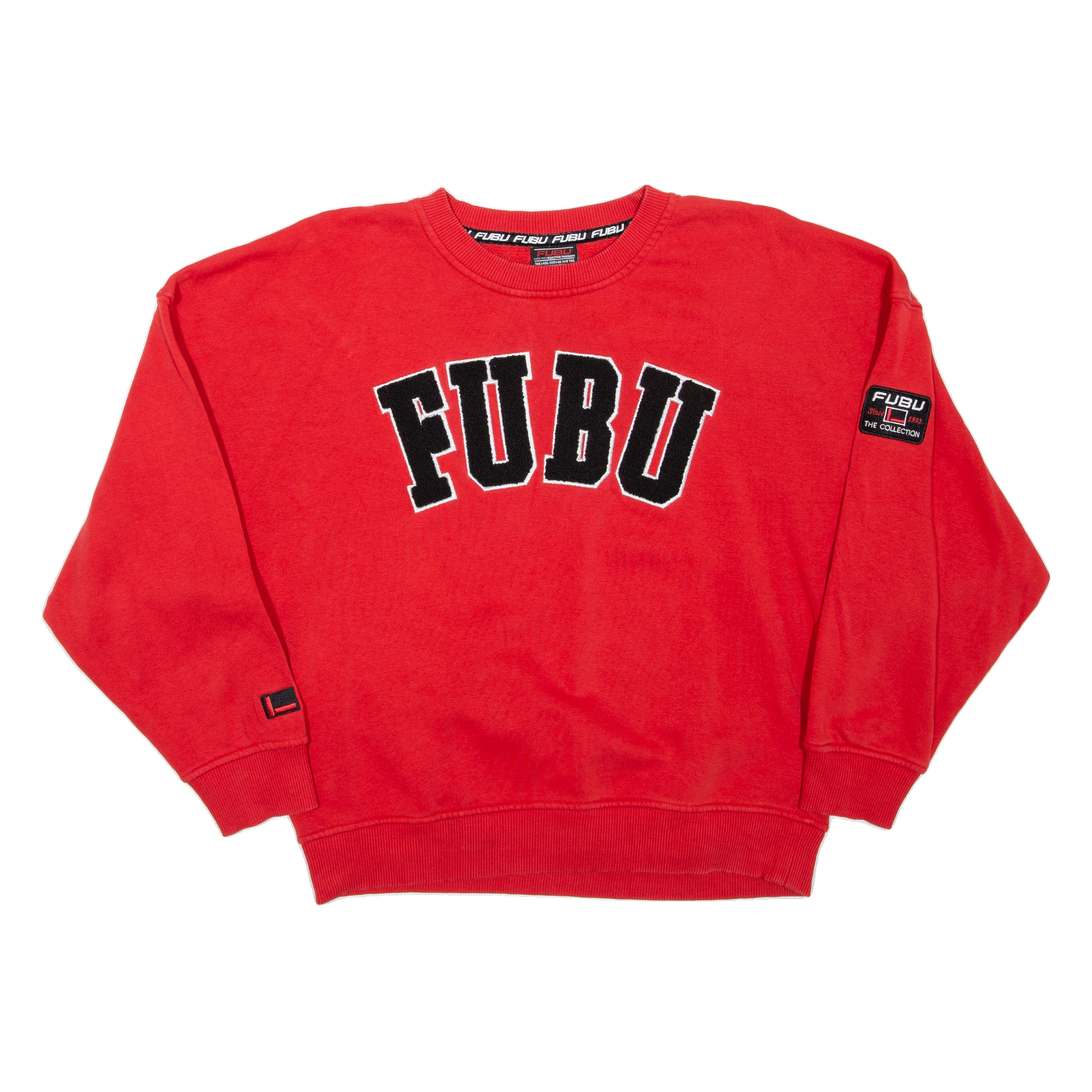 FUBU Womens Sweatshirt Red M Refurbished - N/A refurbished available on Cerqular