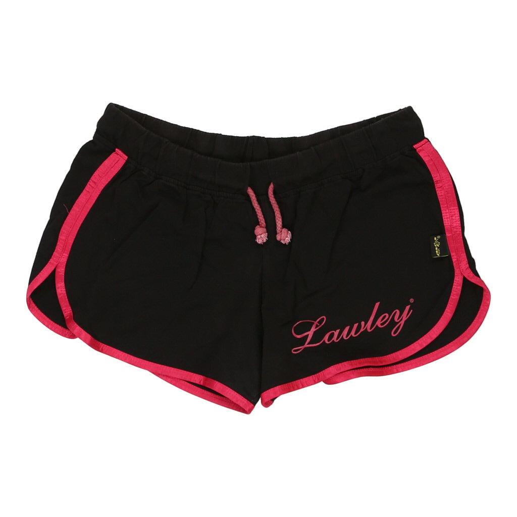 Lawley Shorts - XL Black Cotton Refurbished - Thrifted (note: this is a term often used to describe second- refurbished available on Cerqular