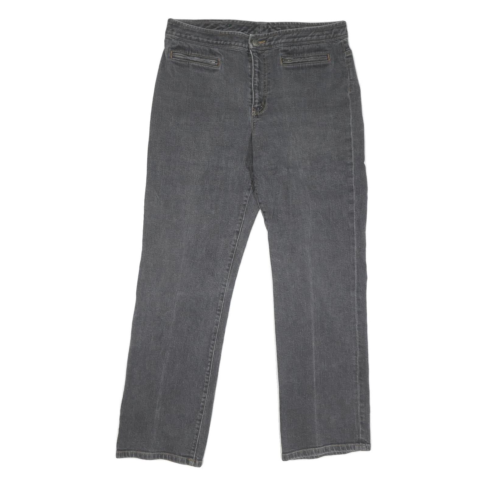 LAUREN RALPH LAUREN Womens Jeans Blue Regular Straight Denim W34 L30 Stylish Refurbished - N/A refurbished available on Cerqular