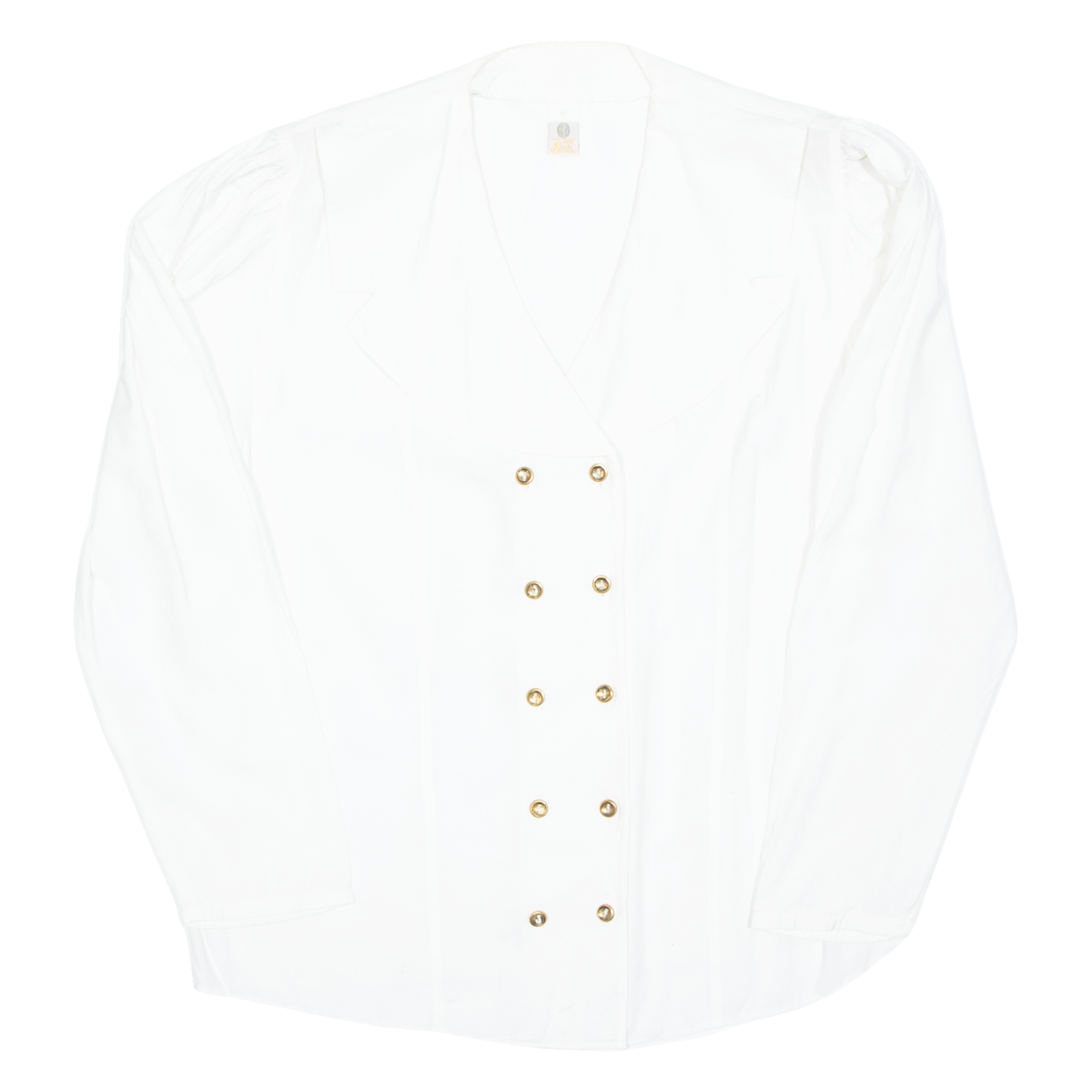 Womens Blouse White Long Sleeve L Refurbished - N/A refurbished available on Cerqular