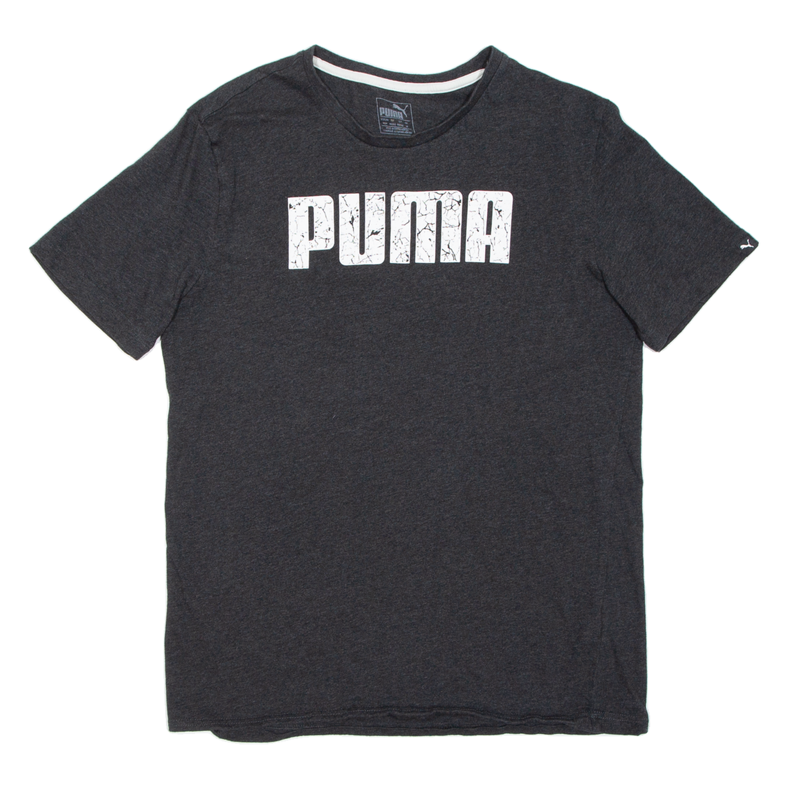 PUMA Mens T-Shirt Black M Refurbished - N/A refurbished available on Cerqular