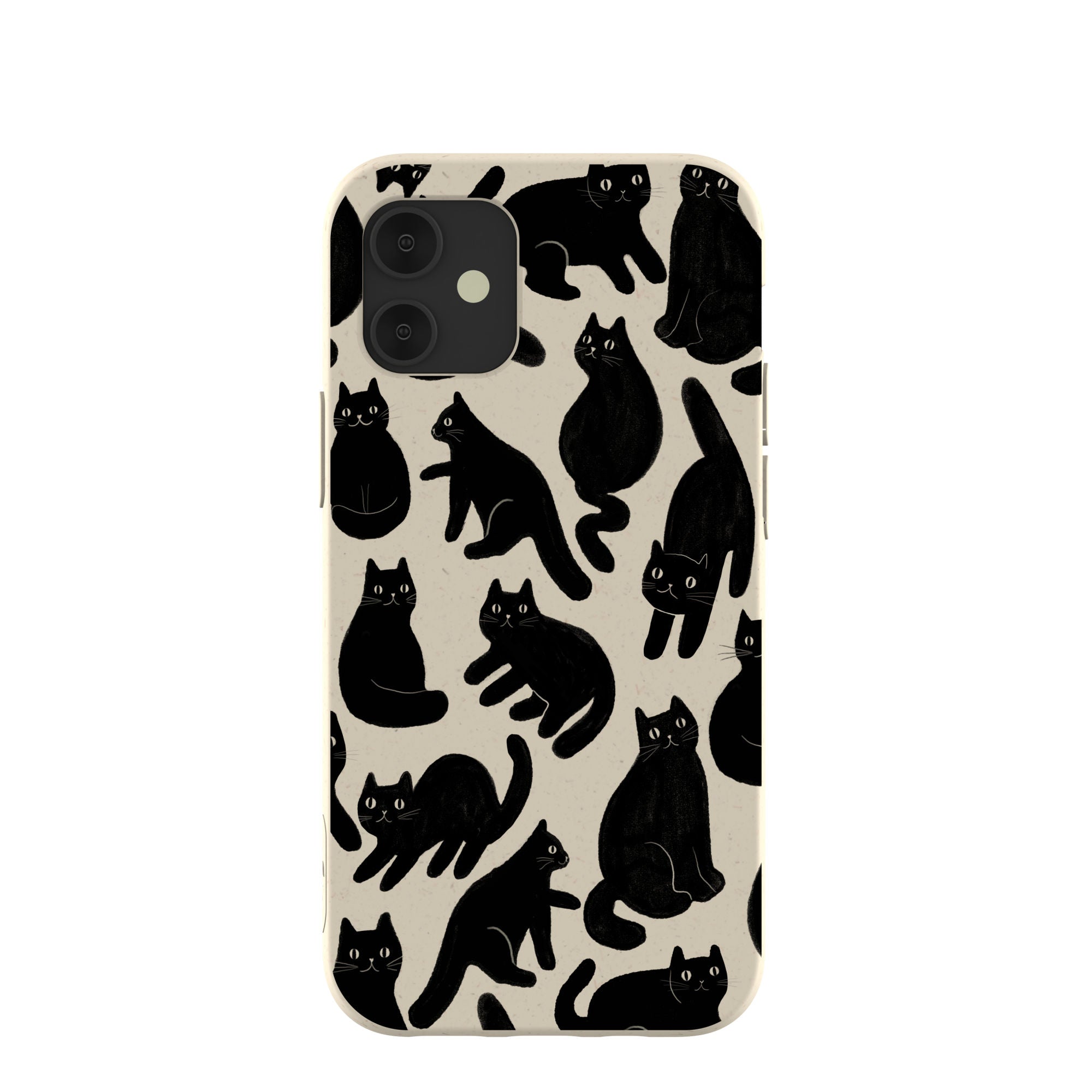 London Fog Night Meowers iPhone 12 Mini Case Refurbished - Pela Case refurbished available on Cerqular