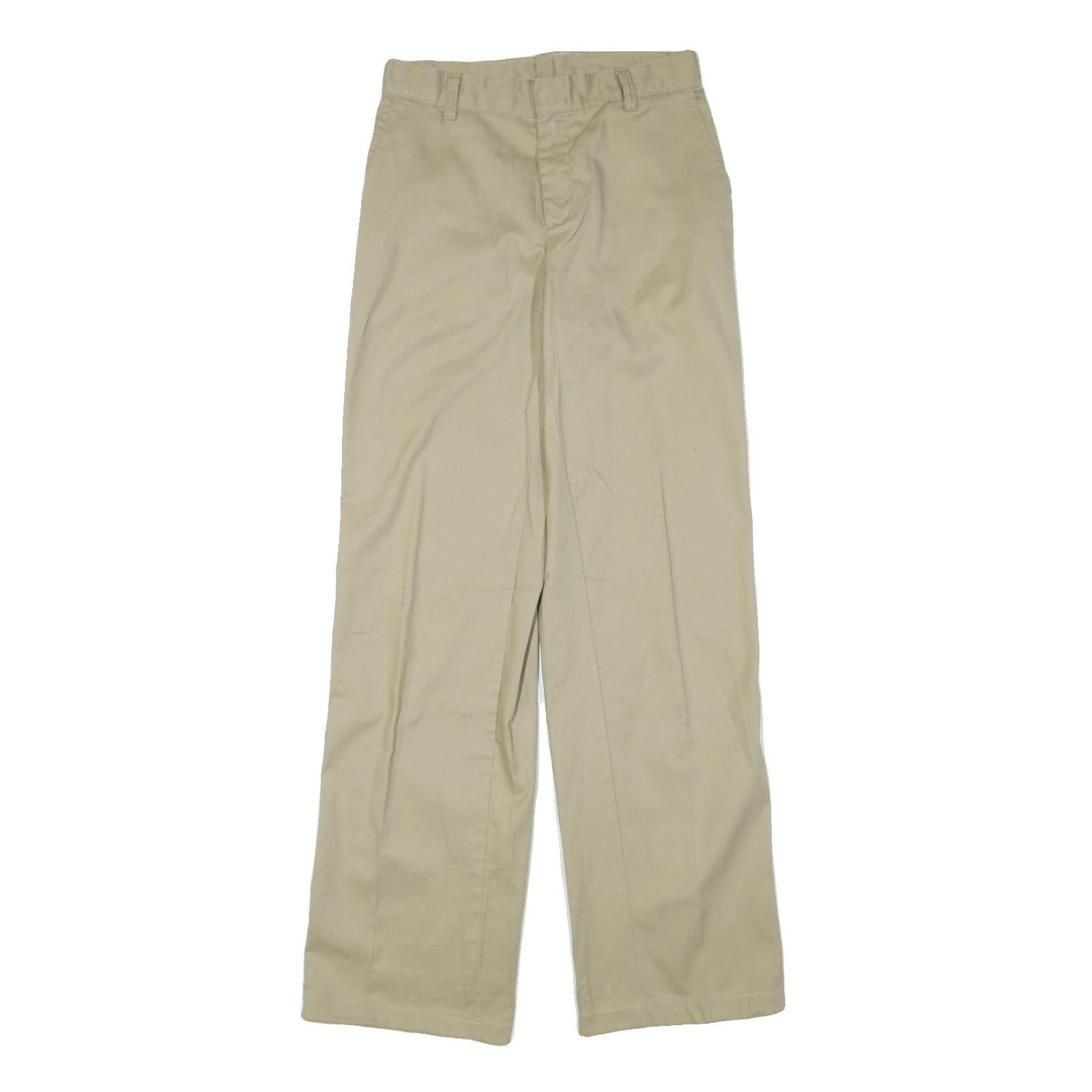 Buy DICKIES Womens Relaxed Beige Cotton Blend Trousers W26 L31 Zip Closure Refurbished - $42.89 DICKIES Womens Relaxed Beige Cotton Blend Trousers W26 L31 Zip Closure Refurbished - N/A refurbished available on Cerqular