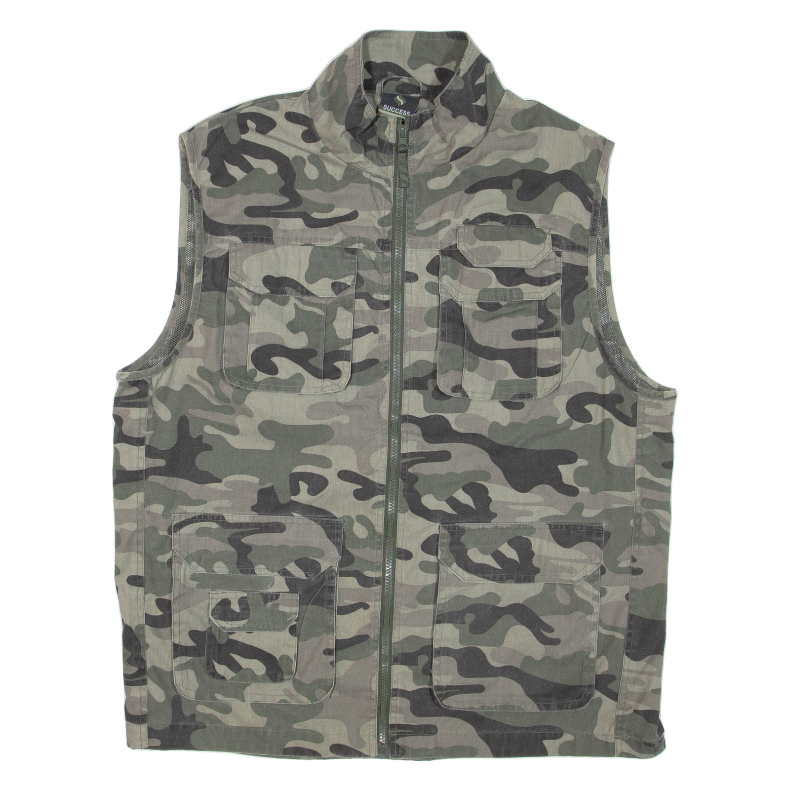 Buy SUCCESS Mens Gilet Green Camouflage 2XL Refurbished - $36.39 SUCCESS Mens Gilet Green Camouflage 2XL Refurbished - N/A refurbished available on Cerqular
