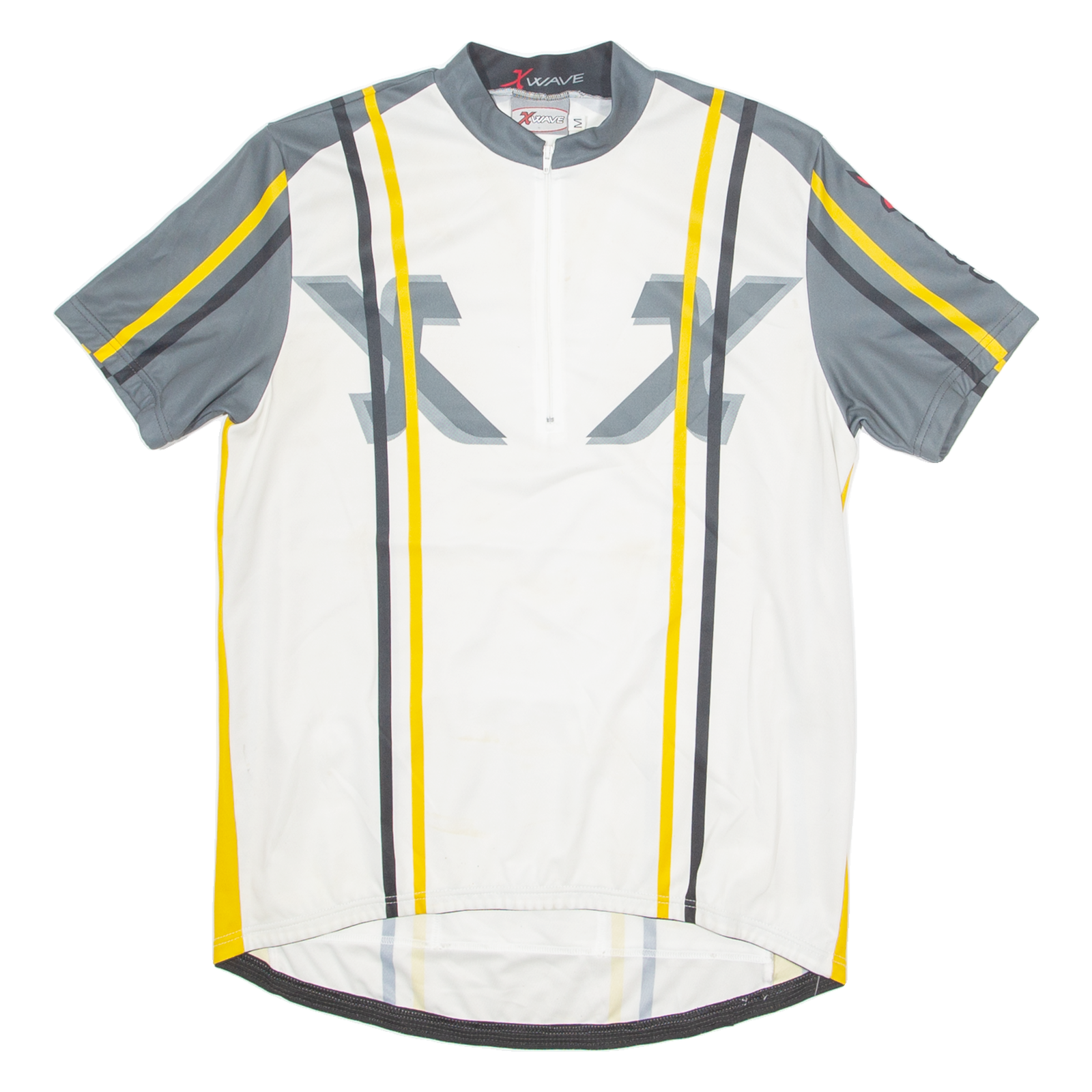 XWAVE Cycling Mens Jersey White 1/4 Zip M Refurbished - N/A refurbished available on Cerqular
