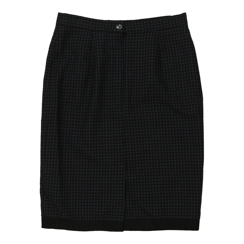 Buy Unbranded Checked Skirt - 30W UK 10 Navy Cotton Refurbished - $16.87 Unbranded Checked Skirt - 30W UK 10 Navy Cotton Refurbished - Thrifted (note: this is a term often used to describe second- refurbished available on Cerqular