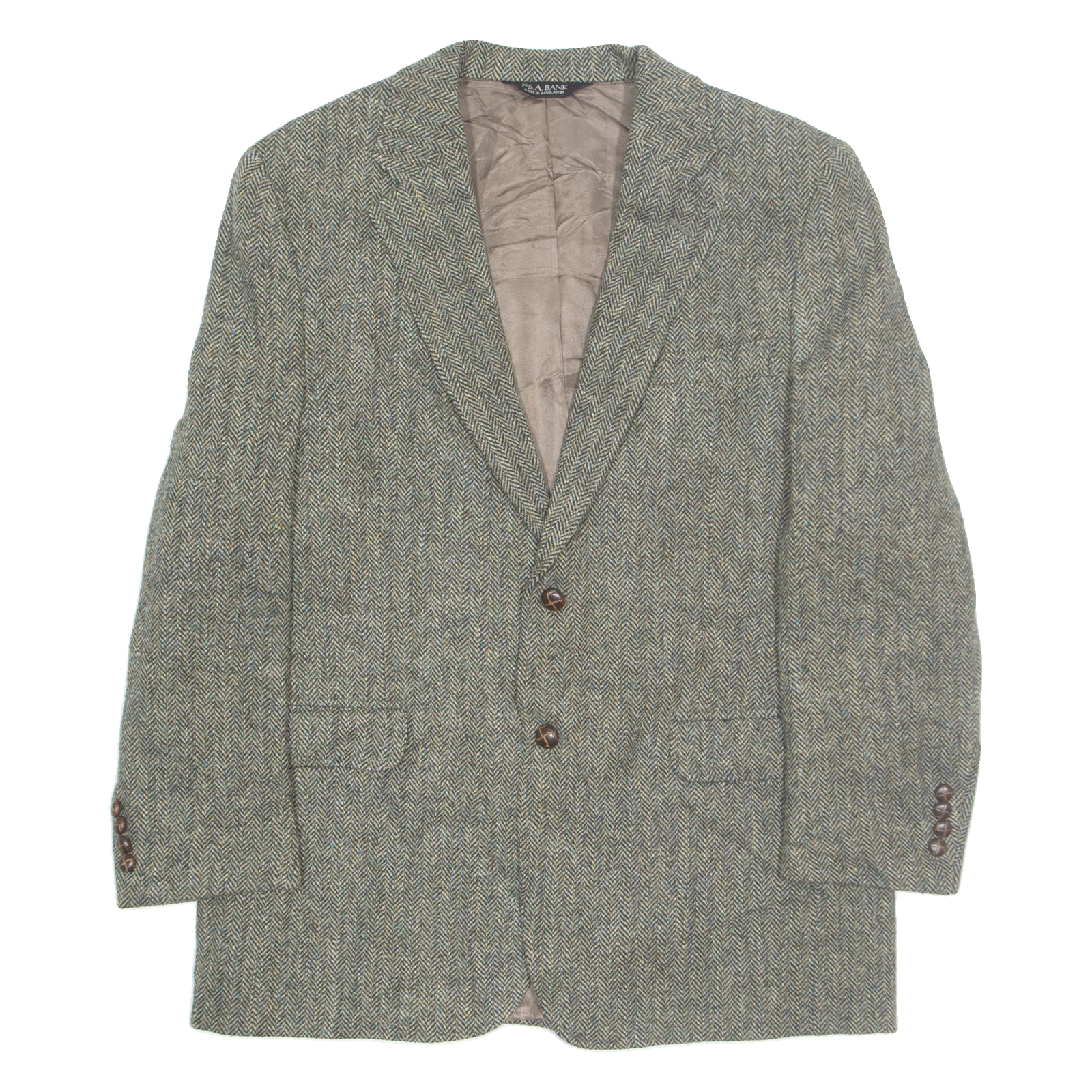 Buy JOS. A . BANK Mens Blazer Jacket Grey Wool Chevron S Refurbished - $46.79 JOS. A . BANK Mens Blazer Jacket Grey Wool Chevron S Refurbished - N/A refurbished available on Cerqular