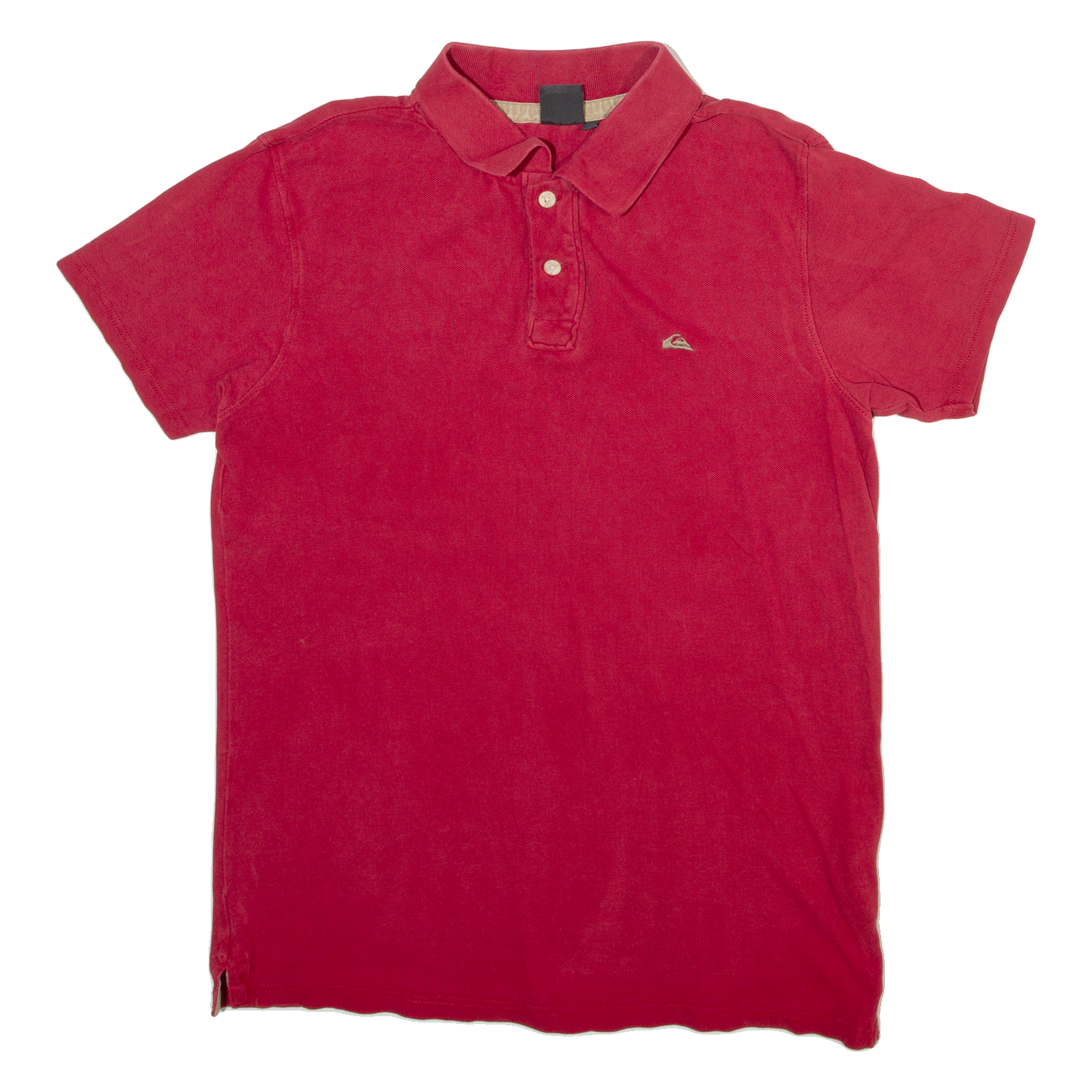 QUIKSILVER Mens Polo Shirt Red M Refurbished - N/A refurbished available on Cerqular