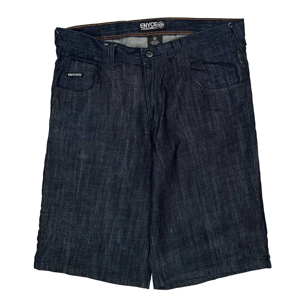 Unbranded Shorts - 40″ Waist Dark Wash Cotton Refurbished - Thrifted (note: this is a term often used to describe second- refurbished available on Cerqular