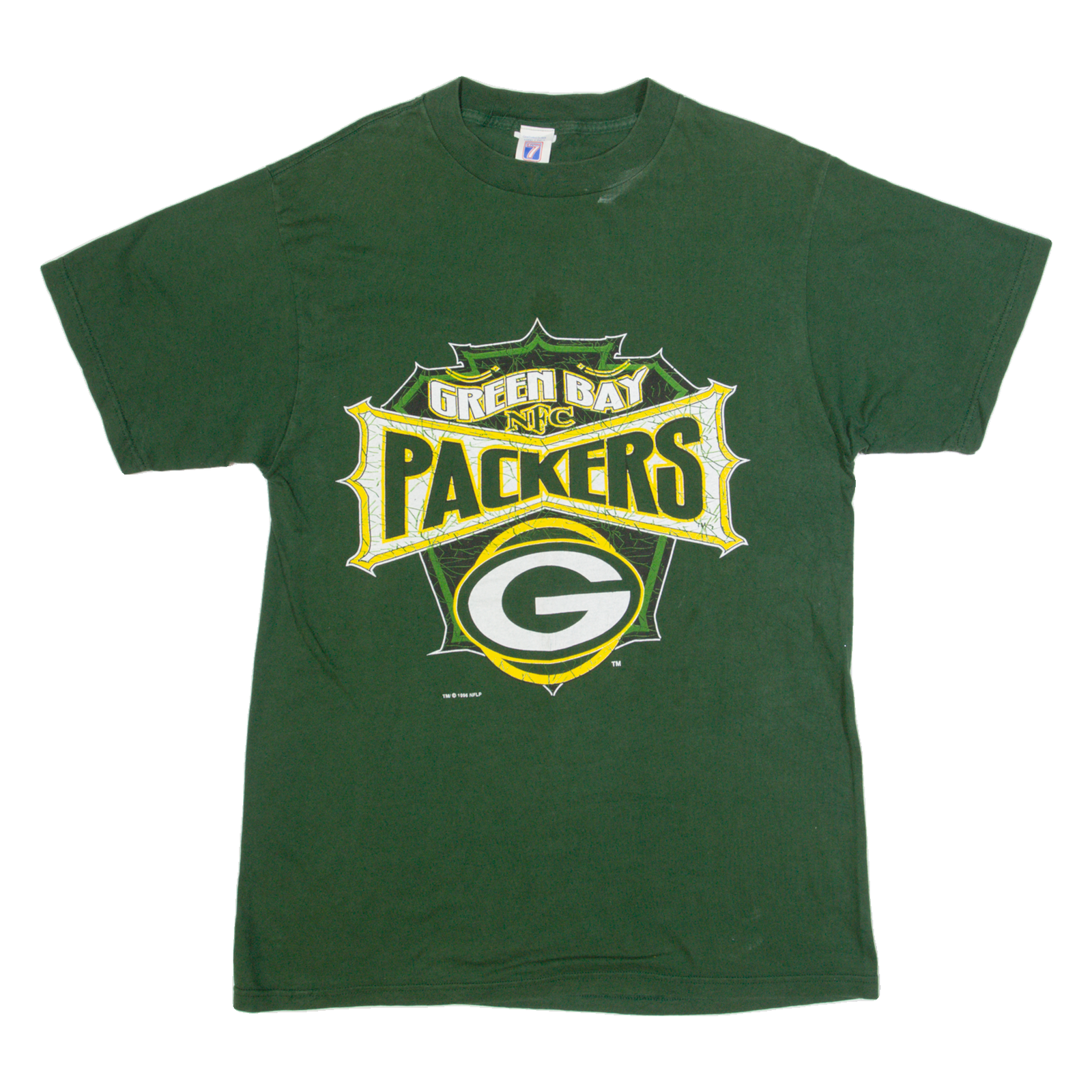 LOGO 7 Green Bay Packers Mens T-Shirt Green USA L Refurbished - N/A refurbished available on Cerqular