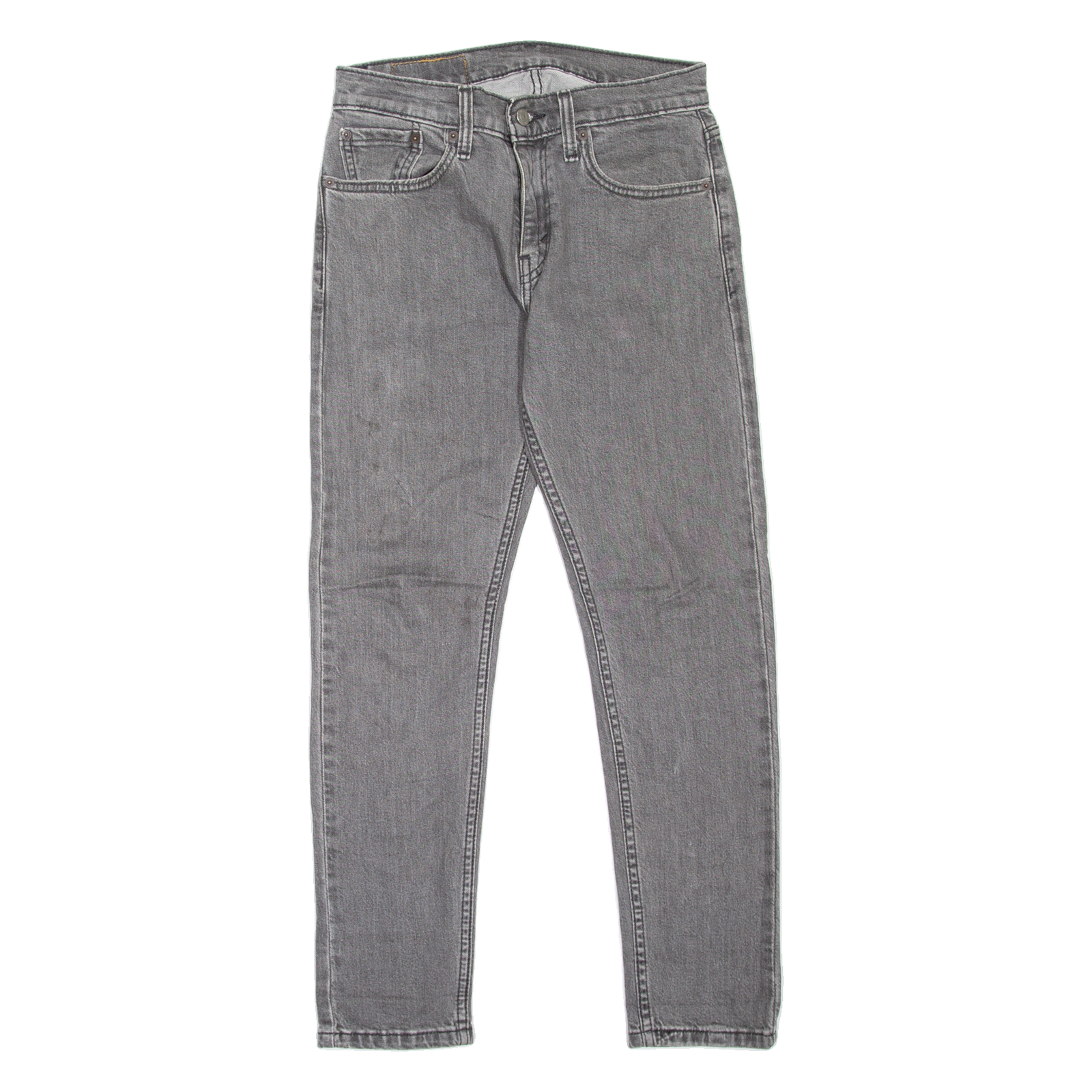 LEVI'S 512 Jeans Mens Grey Slim Tapered W28 L30 Refurbished - N/A refurbished available on Cerqular