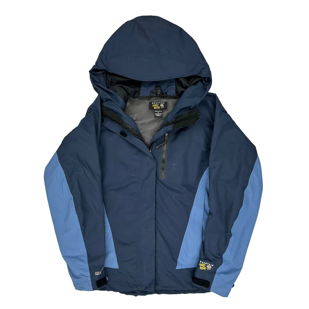 Mountain Hard Wear Ski Jacket - Small Blue Polyester Refurbished - Thrifted (note: this is a term often used to describe second- refurbished available on Cerqular
