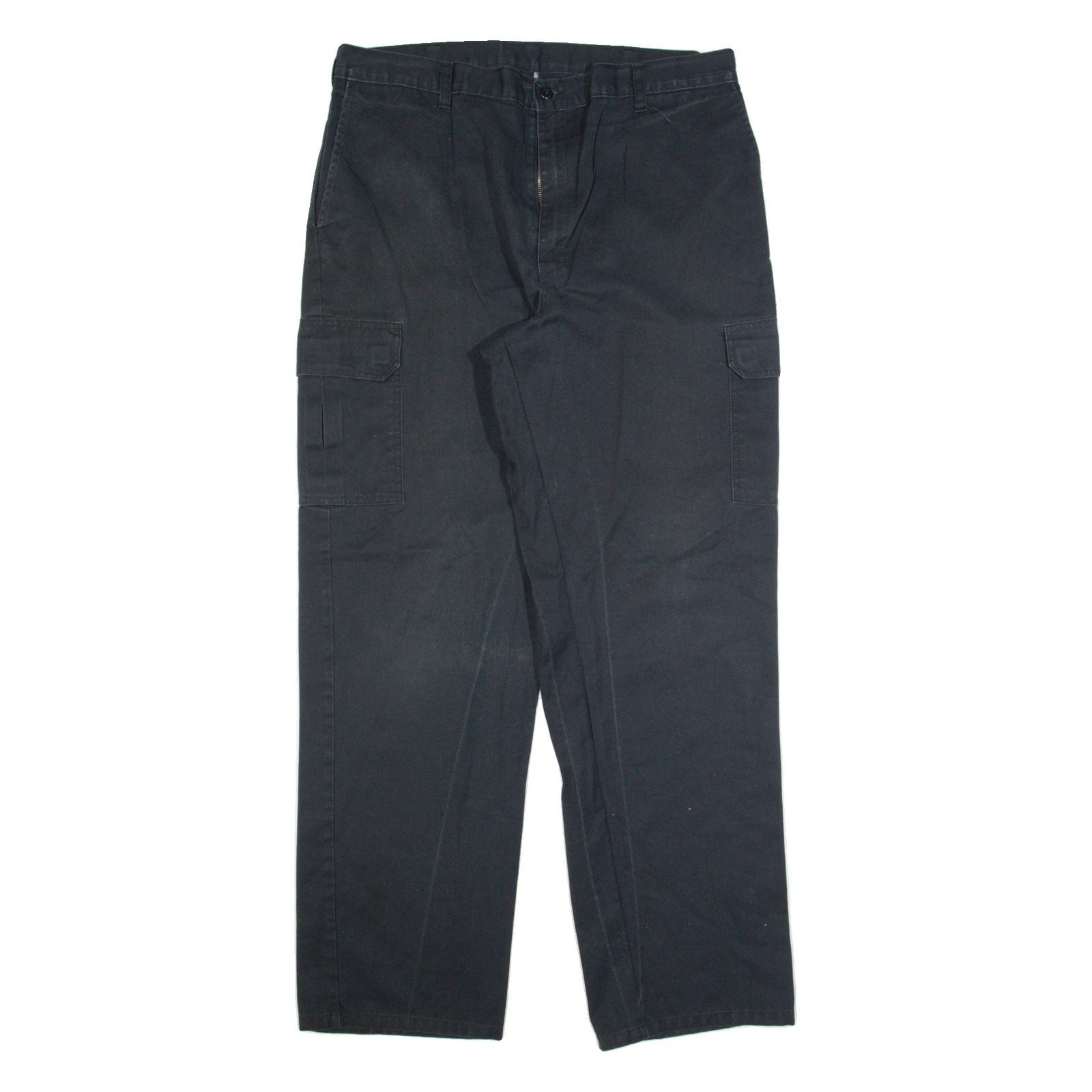 DICKIES Cargo Workwear Mens Trousers Black Regular Straight W38 L34 Refurbished - N/A refurbished available on Cerqular
