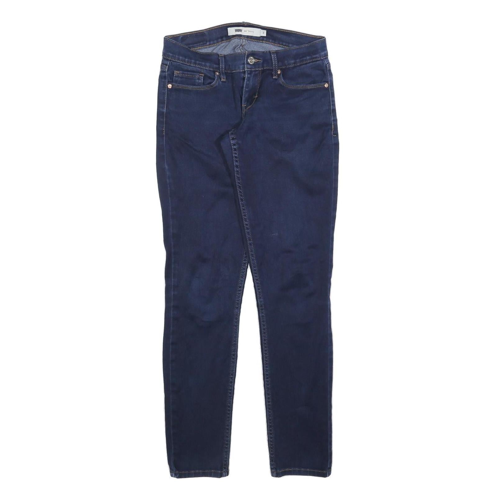 LEVI'S 524 Womens Slim Jeans Denim Dark W26 L32 Stylish Cotton Blend Zip Refurbished - N/A refurbished available on Cerqular