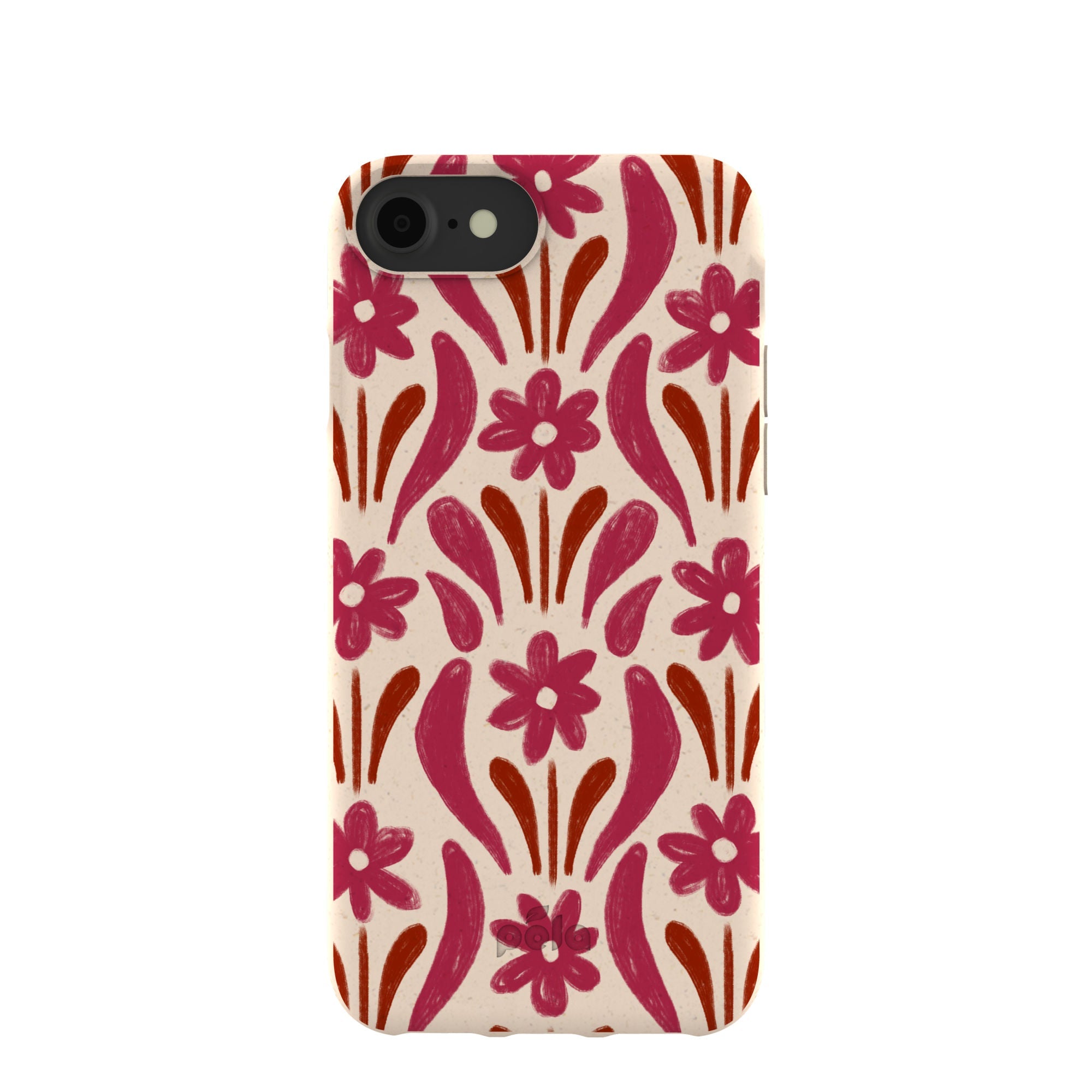 Seashell Flower Stack iPhone 6/6s/7/8/SE Case Refurbished - Pela Case refurbished available on Cerqular
