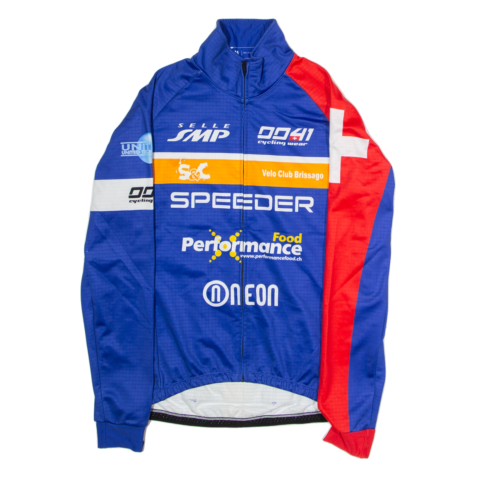 DAREVIE Full Zip Cycling Mens Jersey Blue Long Sleeve High Neck M Refurbished - N/A refurbished available on Cerqular