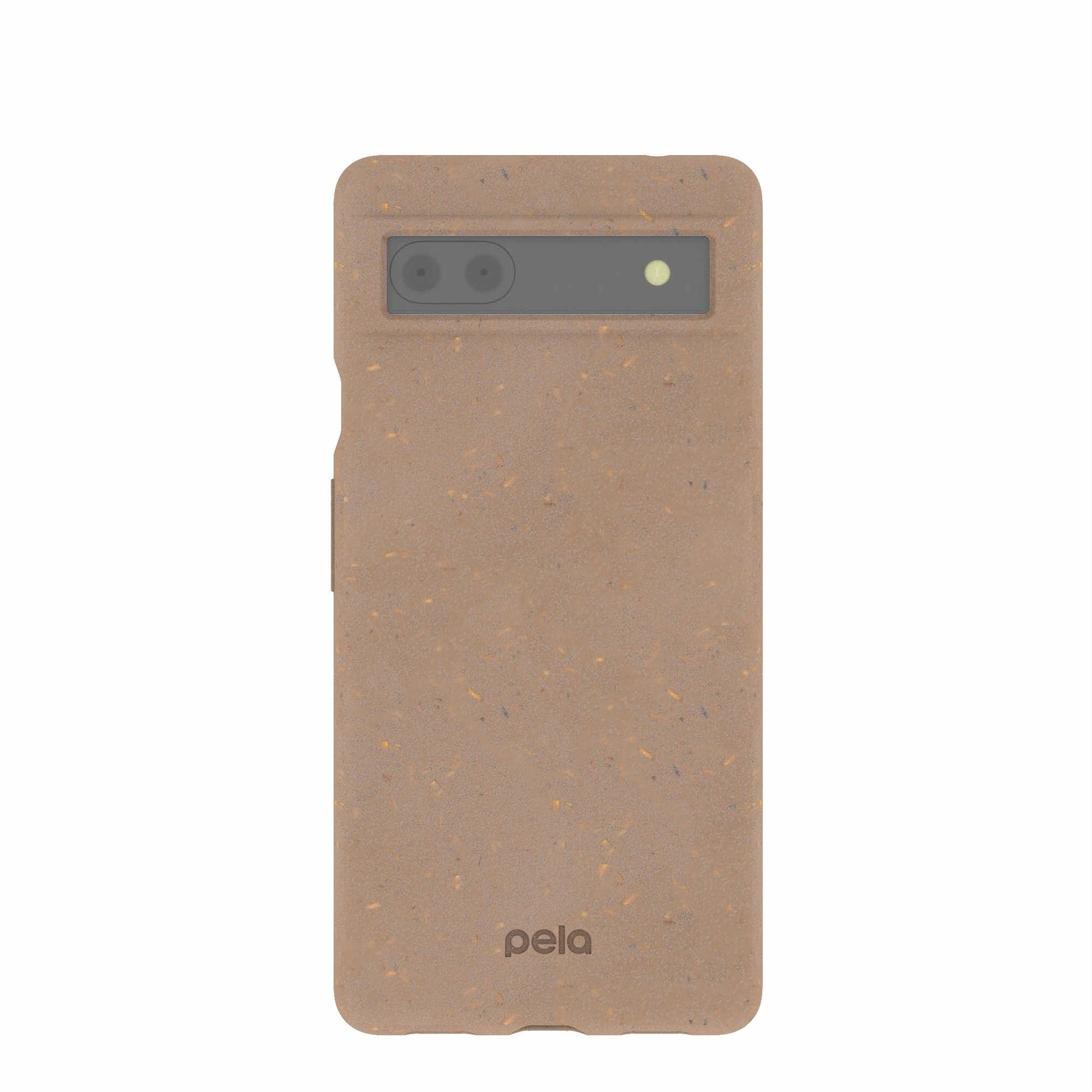 Chocolate Brown Pixel 6a Phone Case Refurbished - Pela Case refurbished available on Cerqular