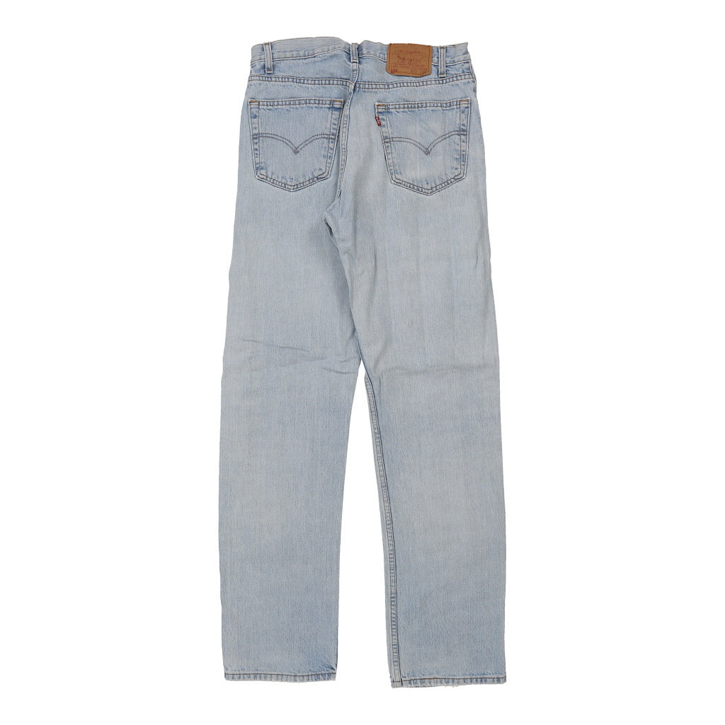 505 Levis Jeans - 32W 34L Light Wash Cotton Refurbished - Thrifted (note: this is a term often used to describe second- refurbished available on Cerqular