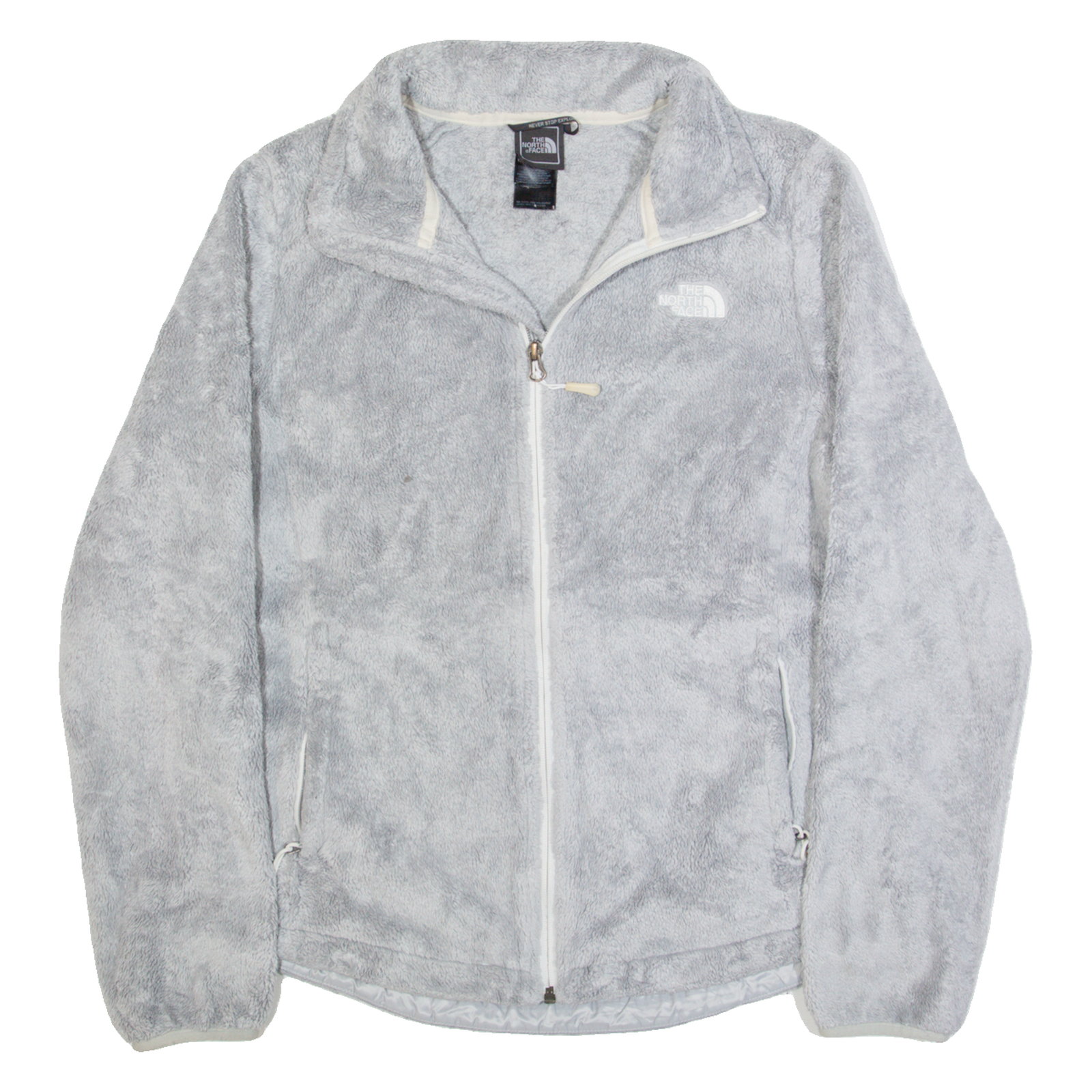 THE NORTH FACE Womens Fleece Jacket Grey M Refurbished - N/A refurbished available on Cerqular